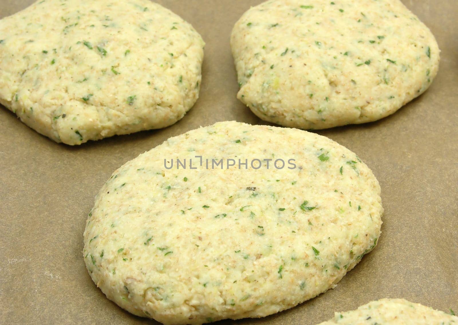 Potato and Herb Burger