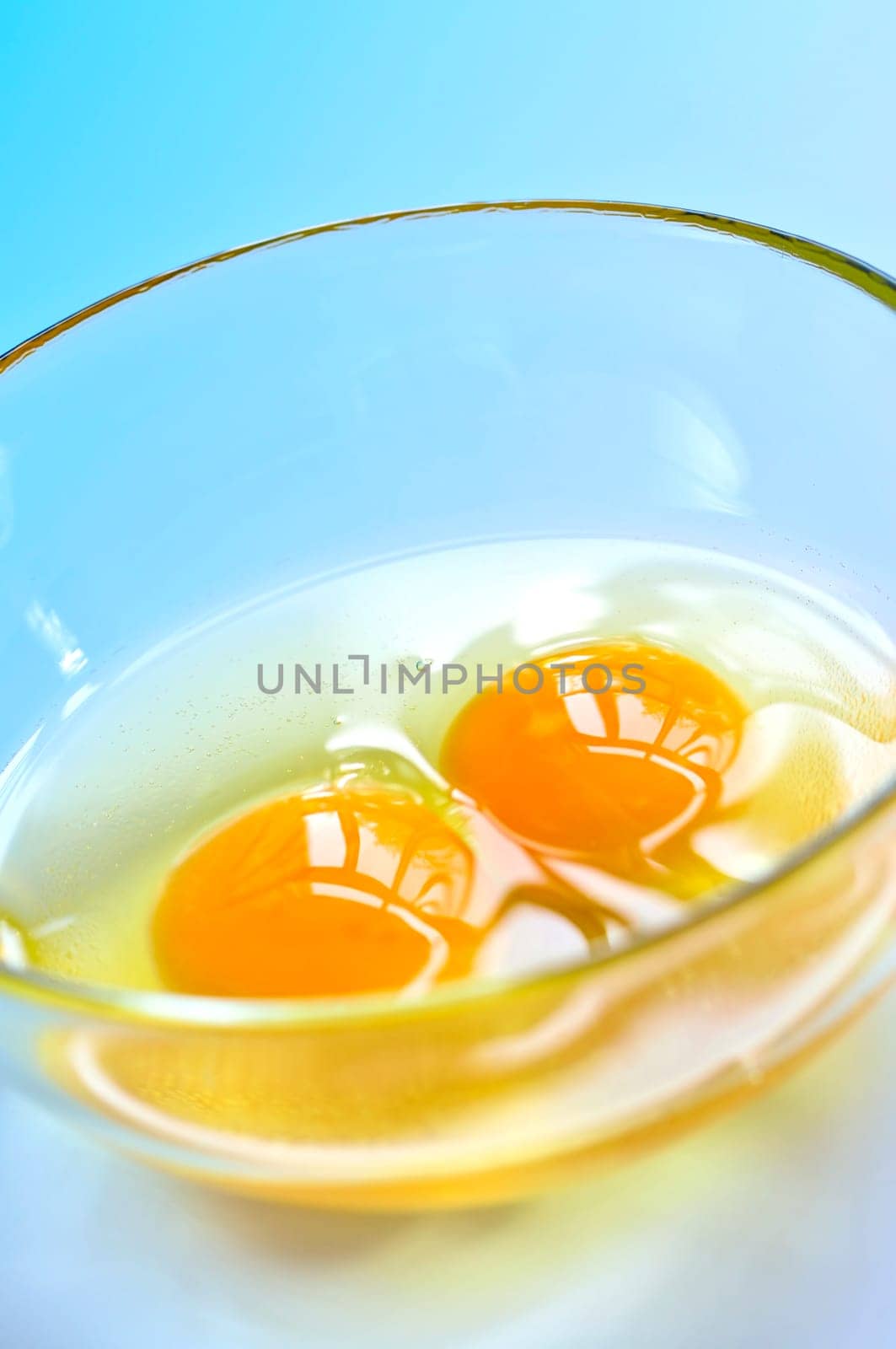 Eggs in a bowl