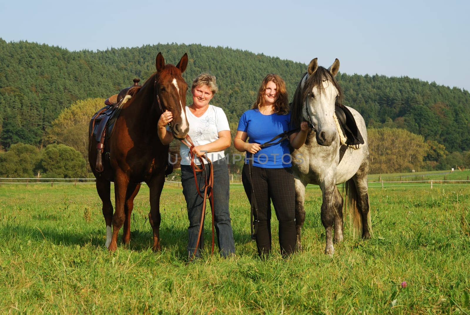 Women with horses