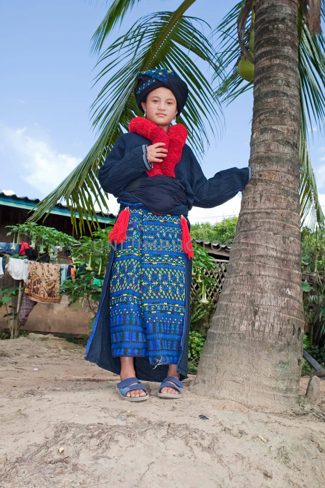 Asian Woman Yao of Laos