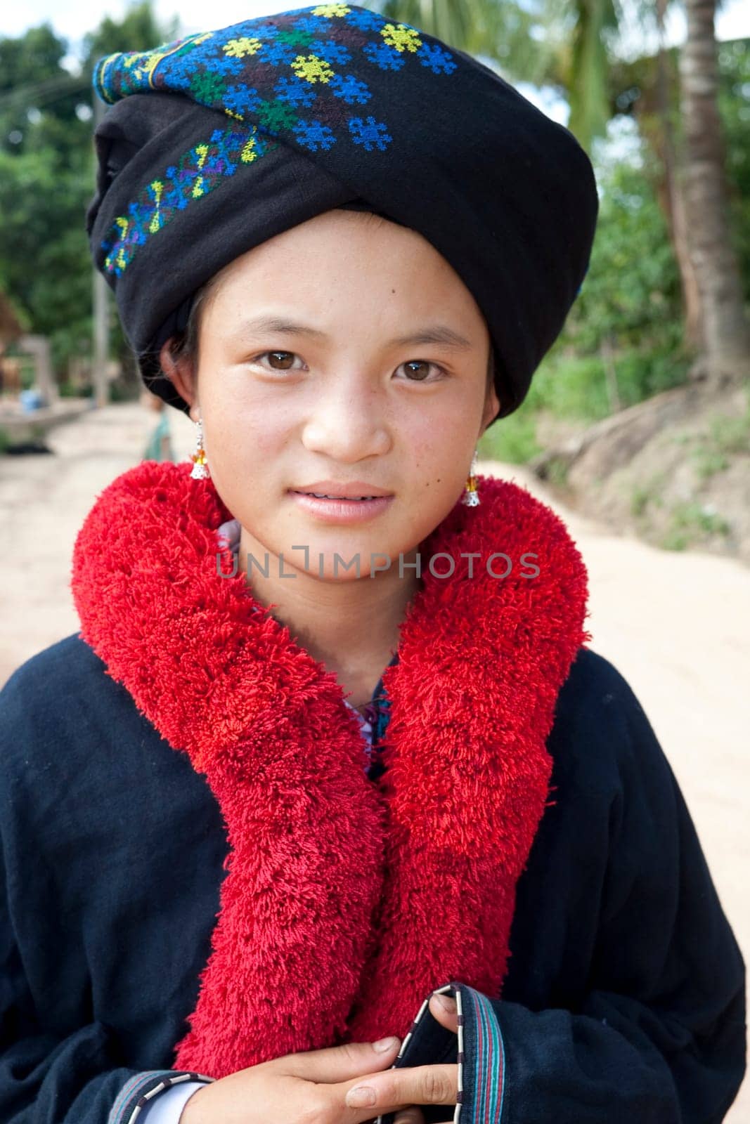 Asian Woman Yao of Laos