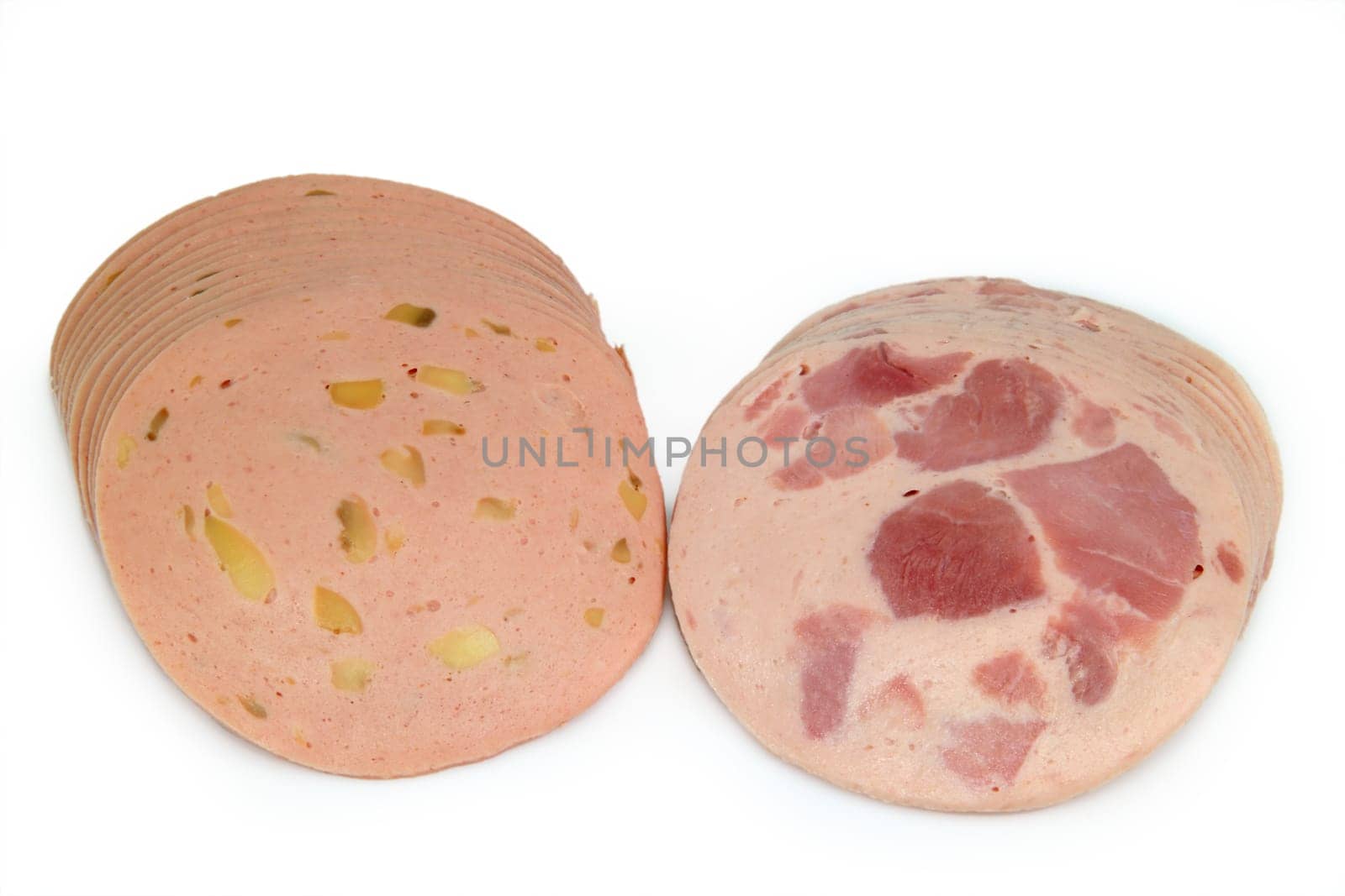 Sausage slices