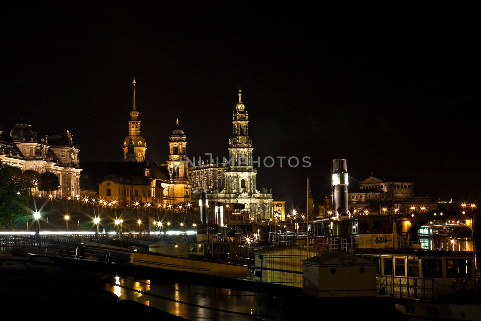 Dresden at night