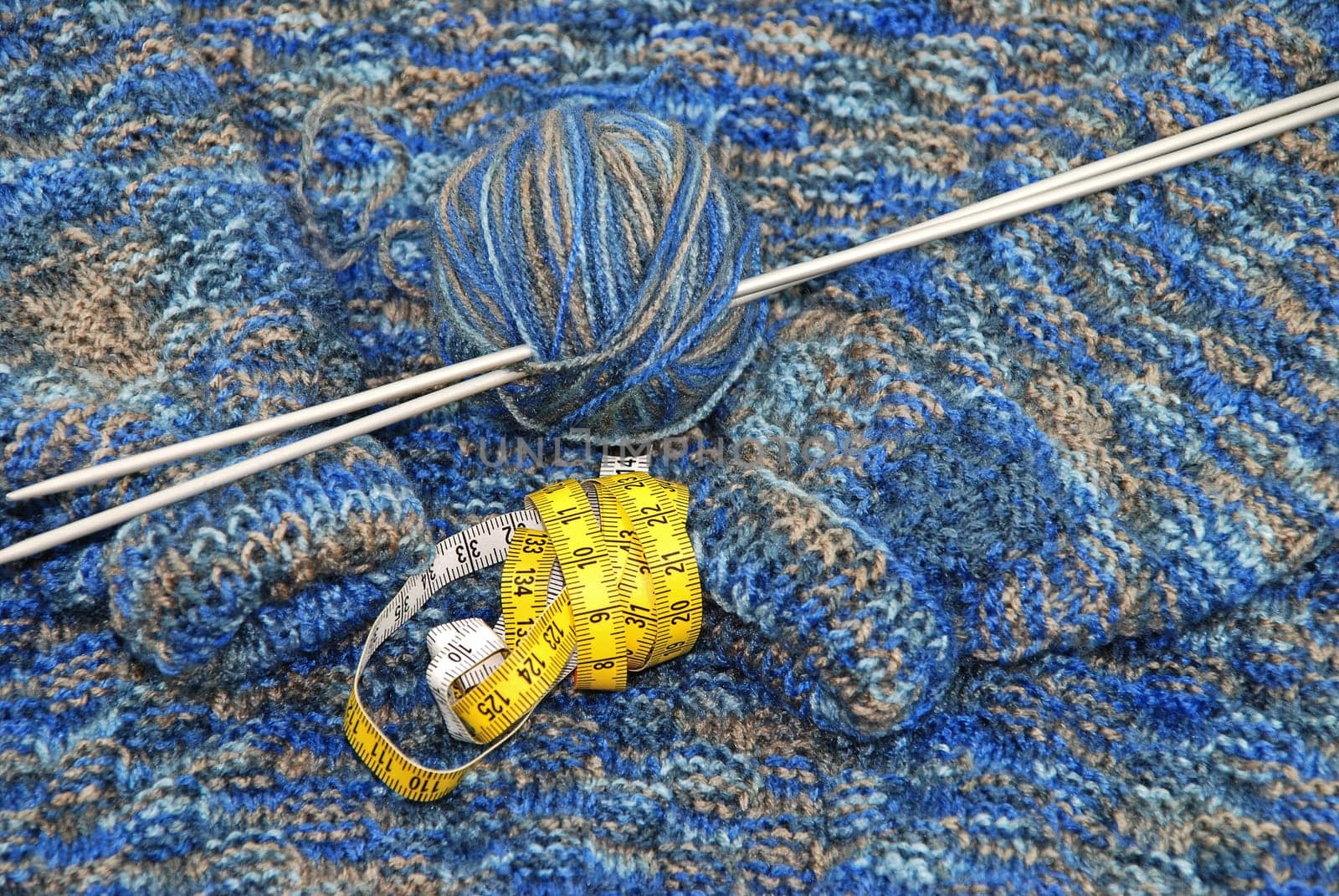 self-knitted