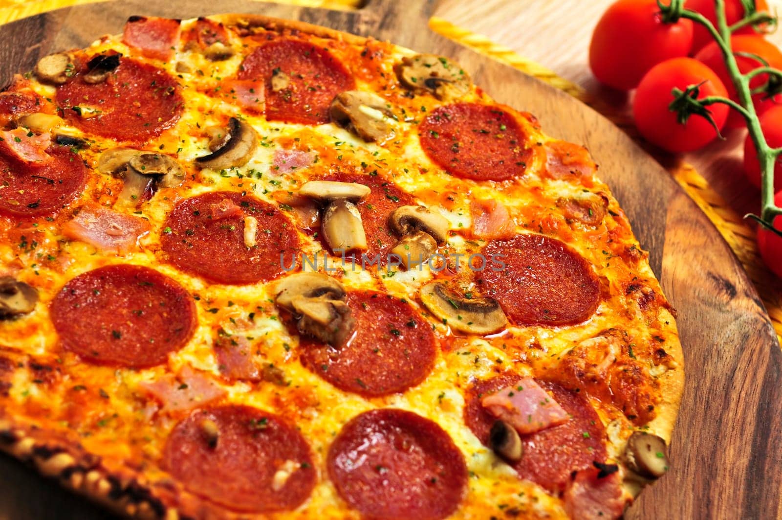 Pepperoni pizza