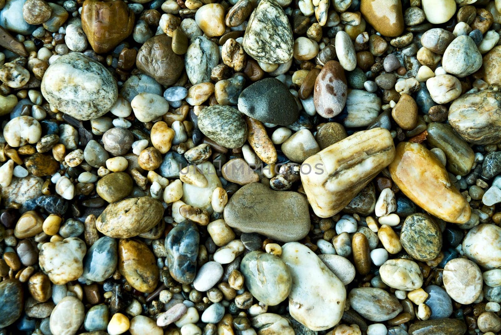 Stones on the shore