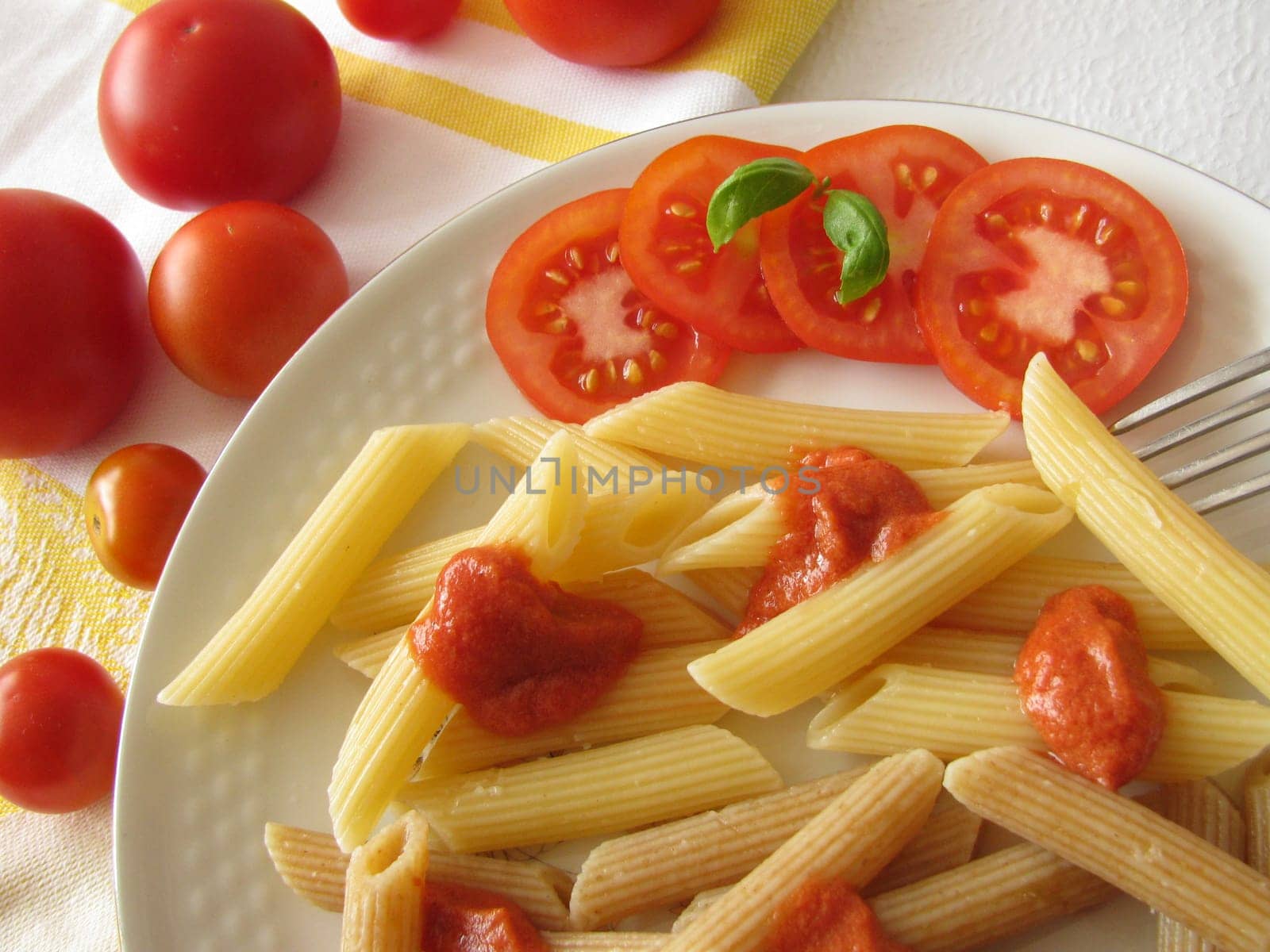 Light noodles and wholemeal pasta