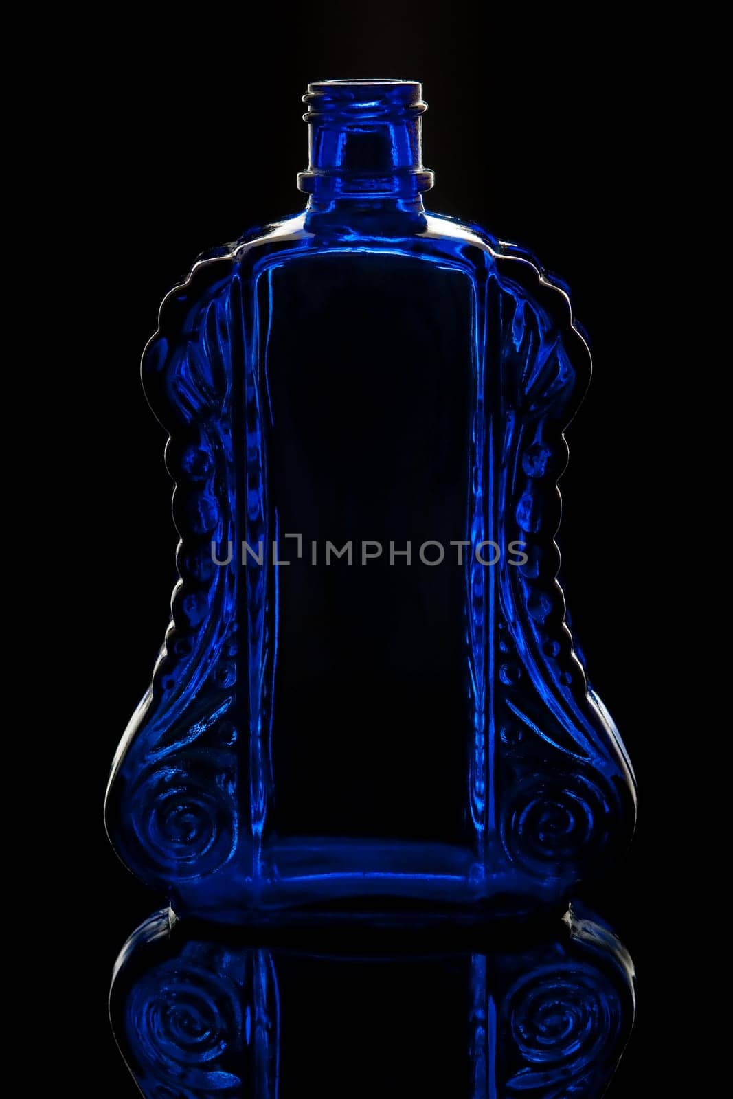 Blue Glass Bottle