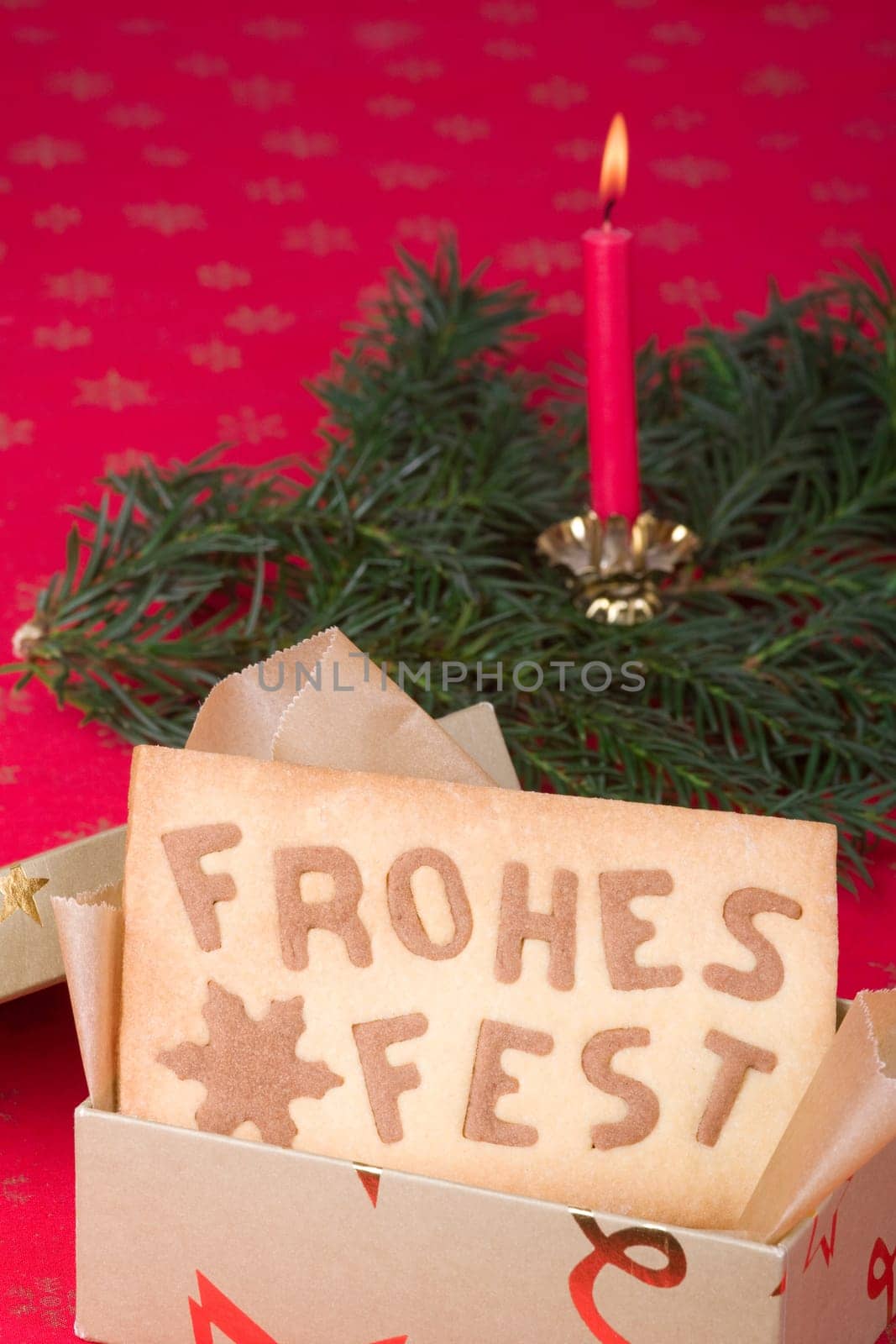 Candle biscuit