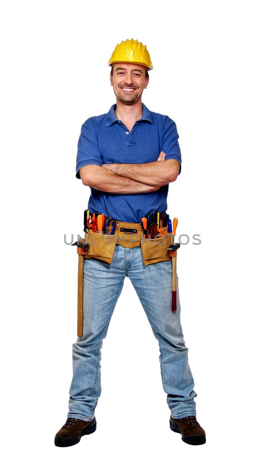 confident manual worker