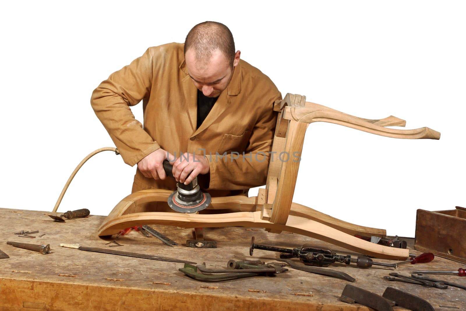 carpenter  and old tool
