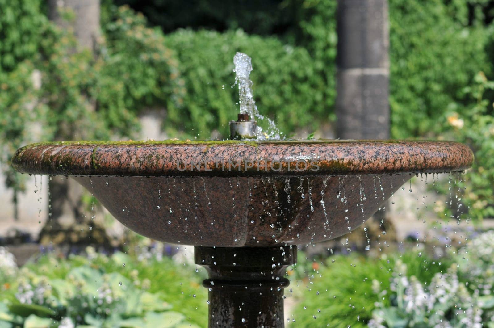 Fountains in the park