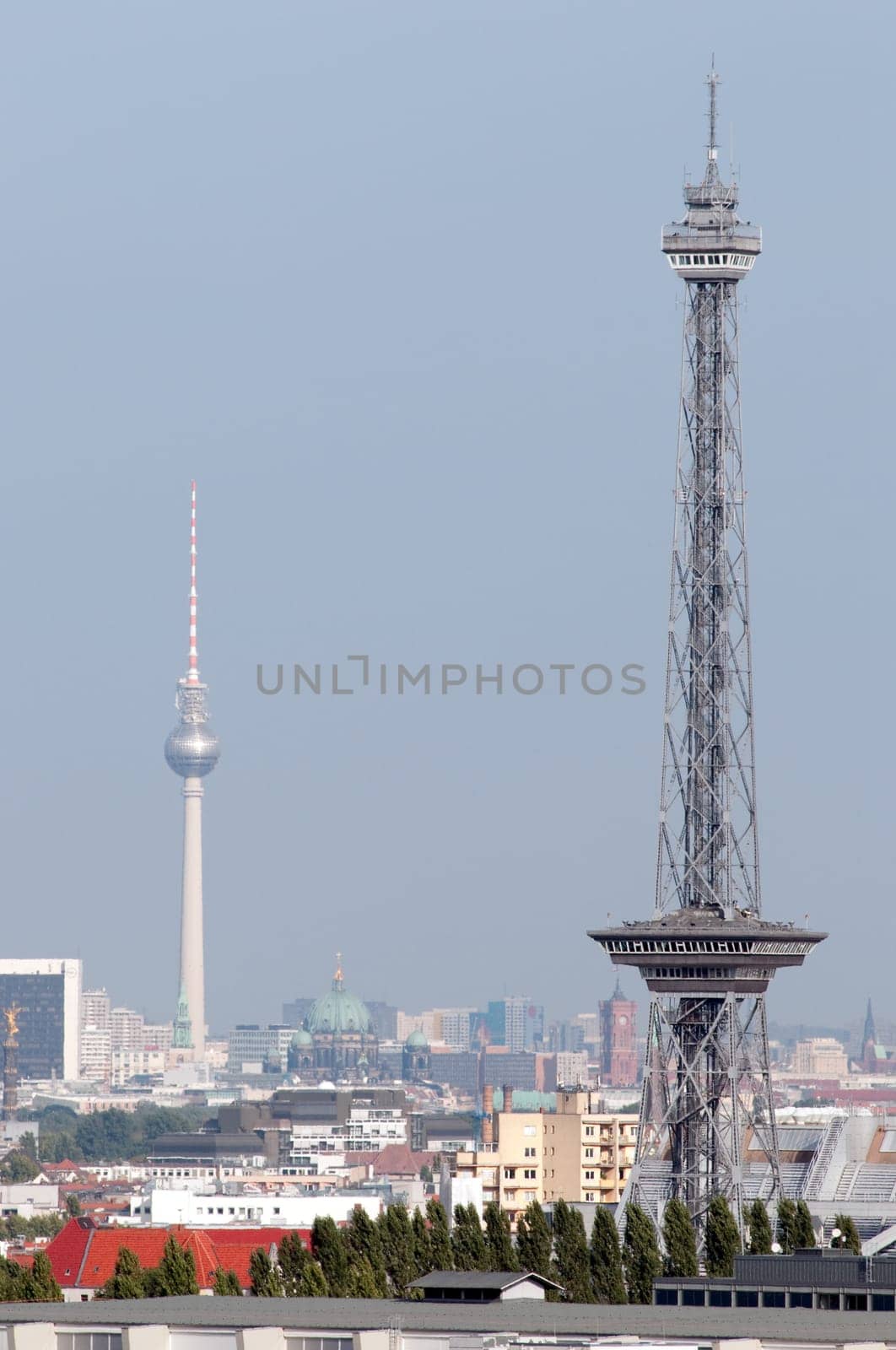 View of the Radio Tower and the TV Tower