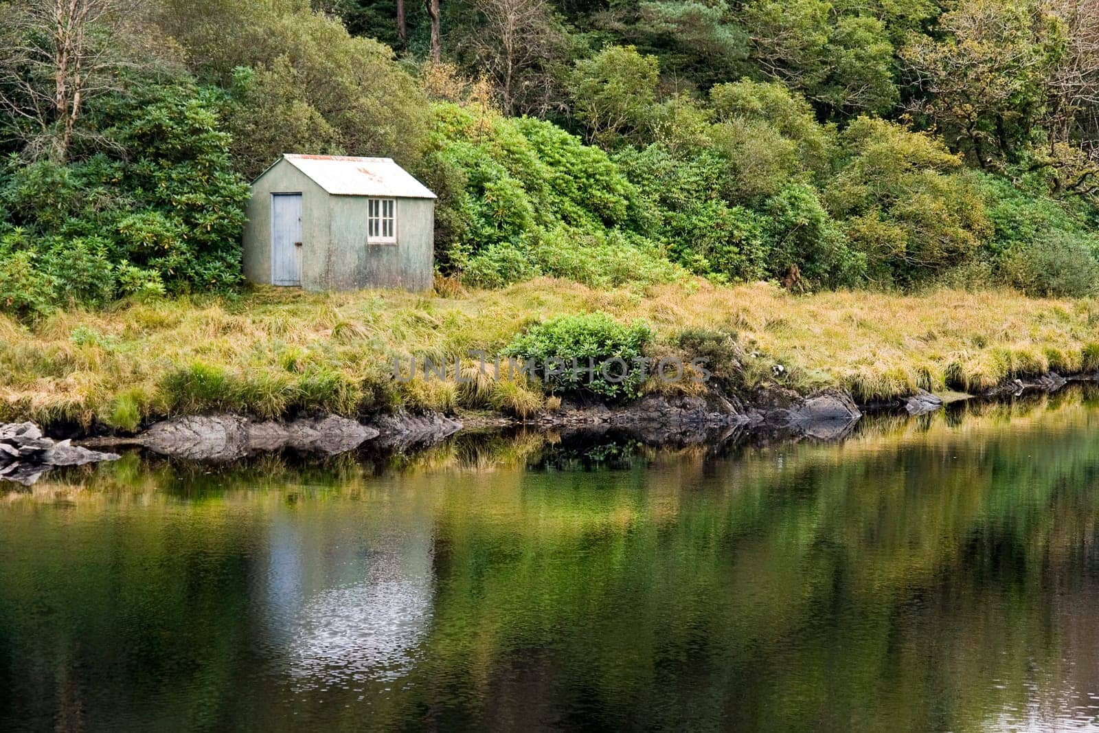 Cabin by the river