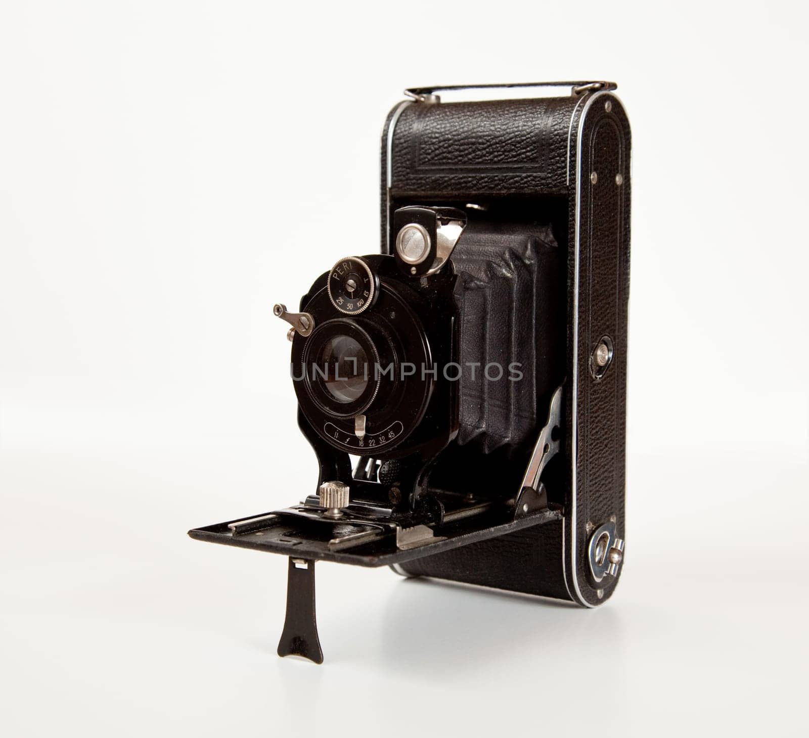 Ancient Camera in side view