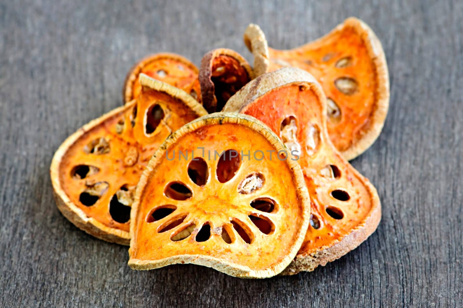 Dried bael fruit