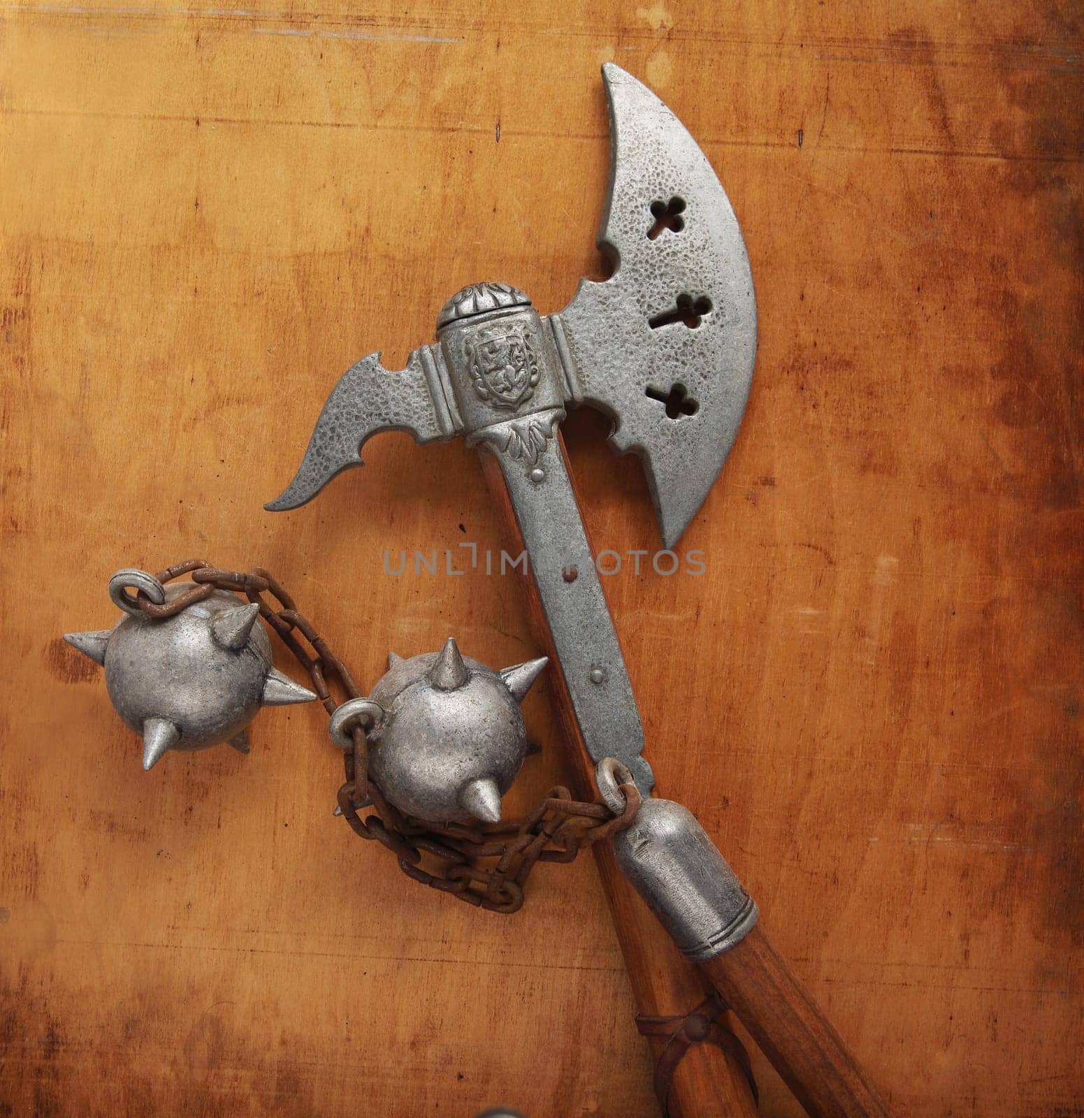 flail with battle axe