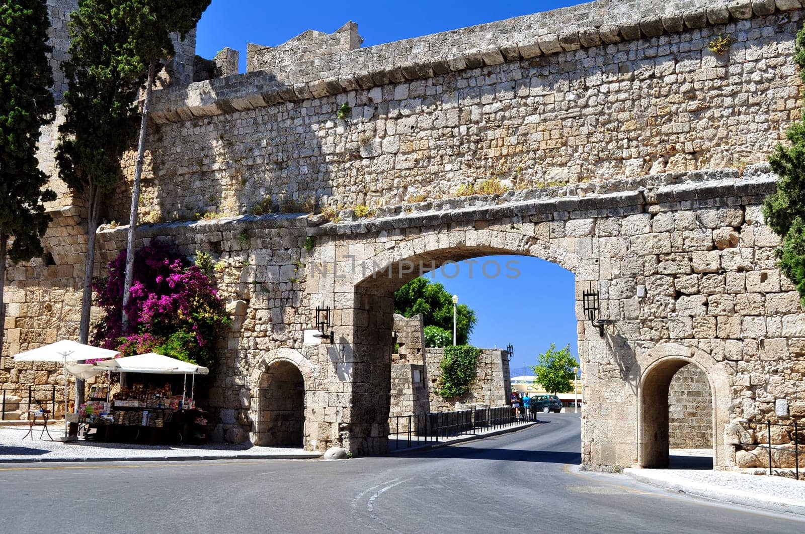 Rhodes old town. Greece.