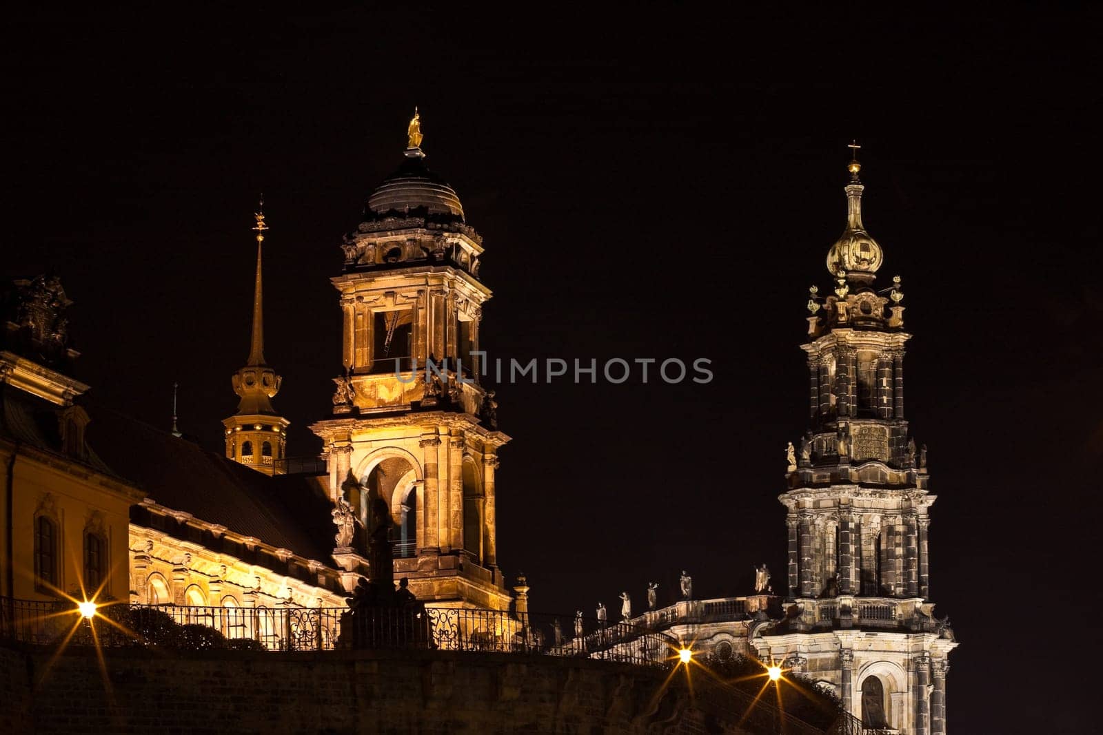 Dresden at night