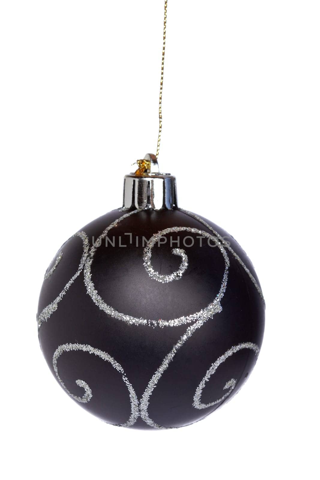 Black Christmas ball