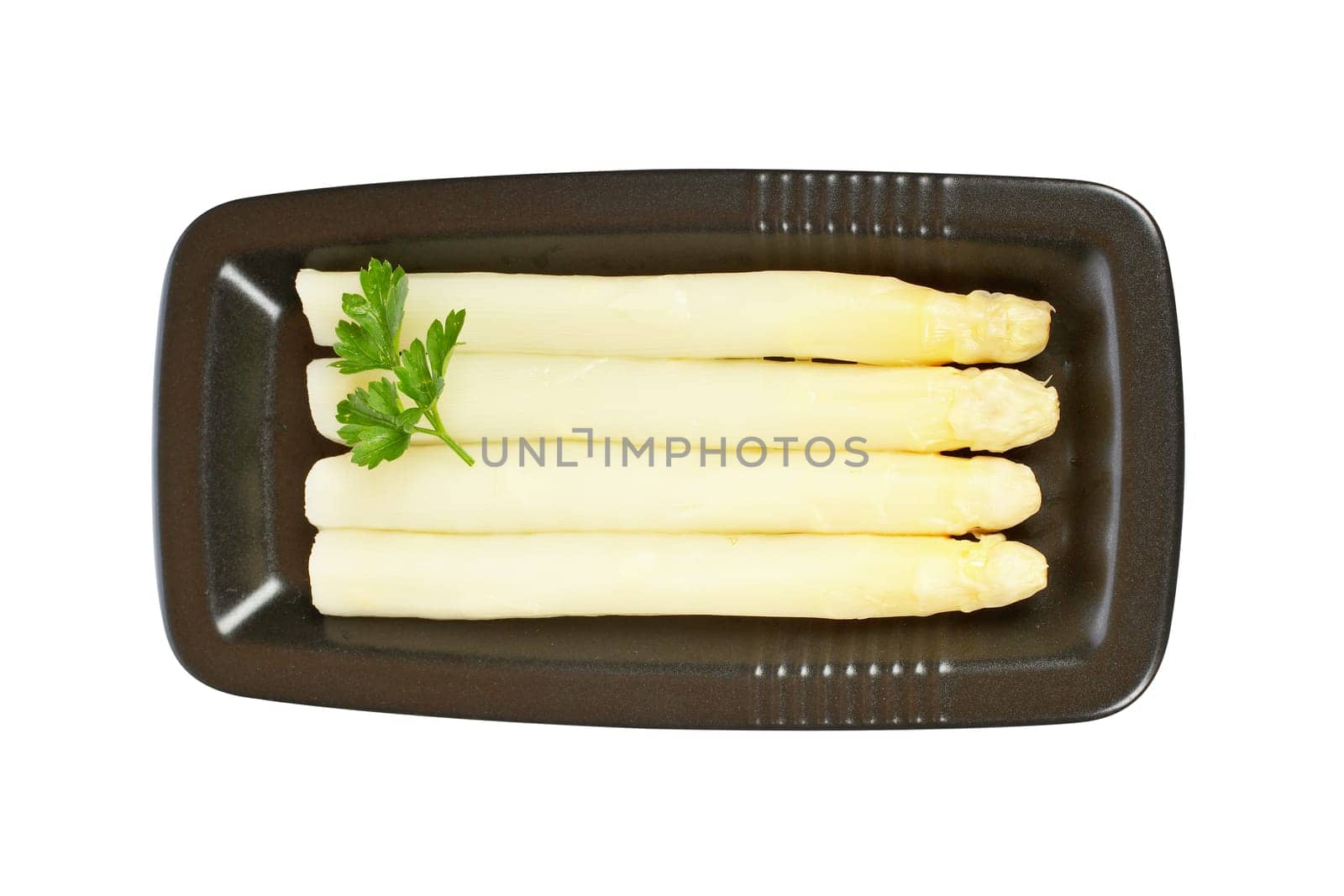 Asparagus with parsley