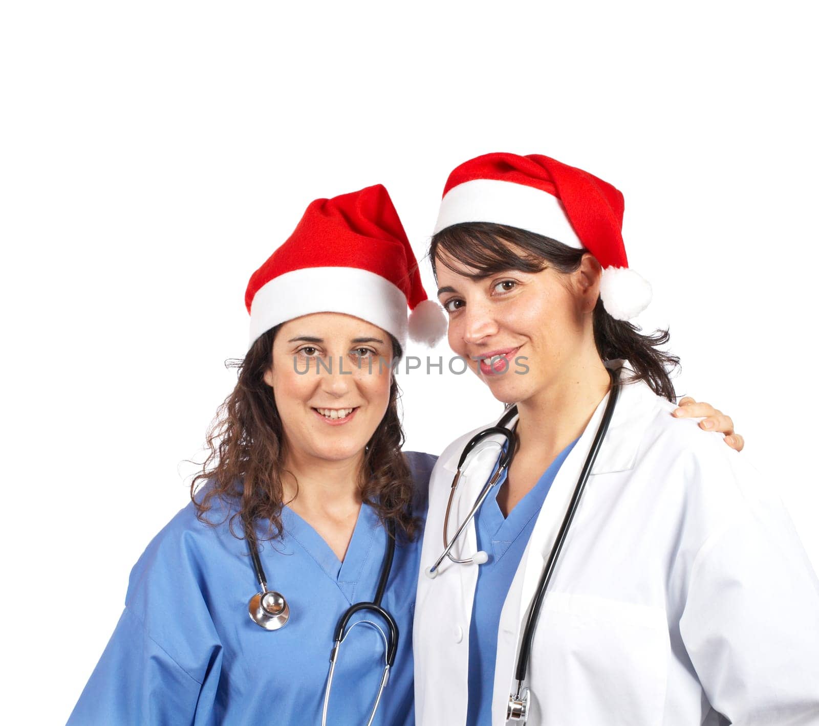 Female doctors christmas