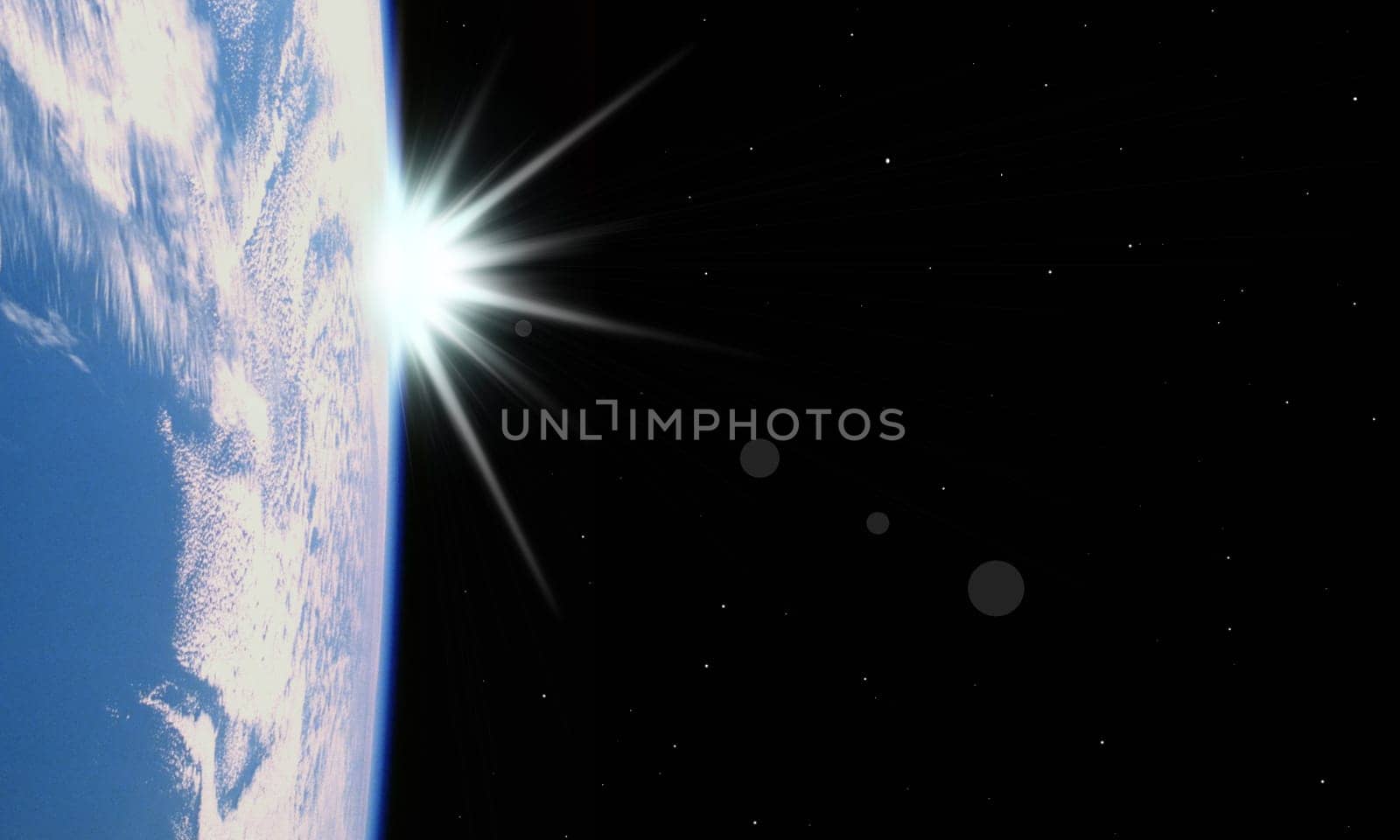 Sunshine from the space