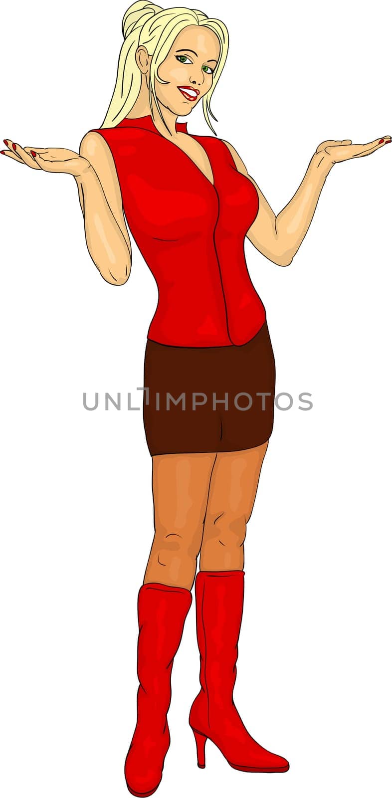 women gesture
