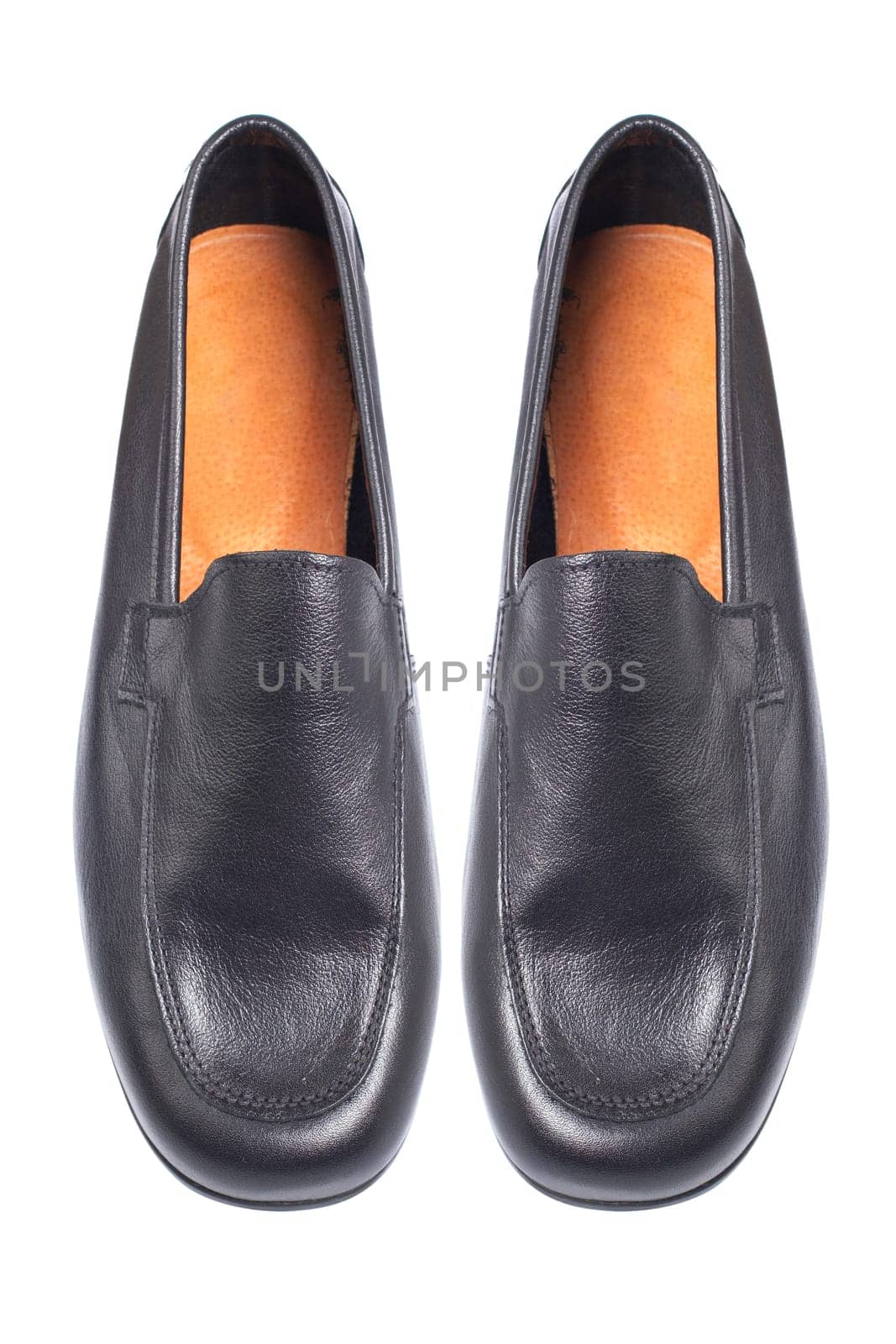 Man black shoes