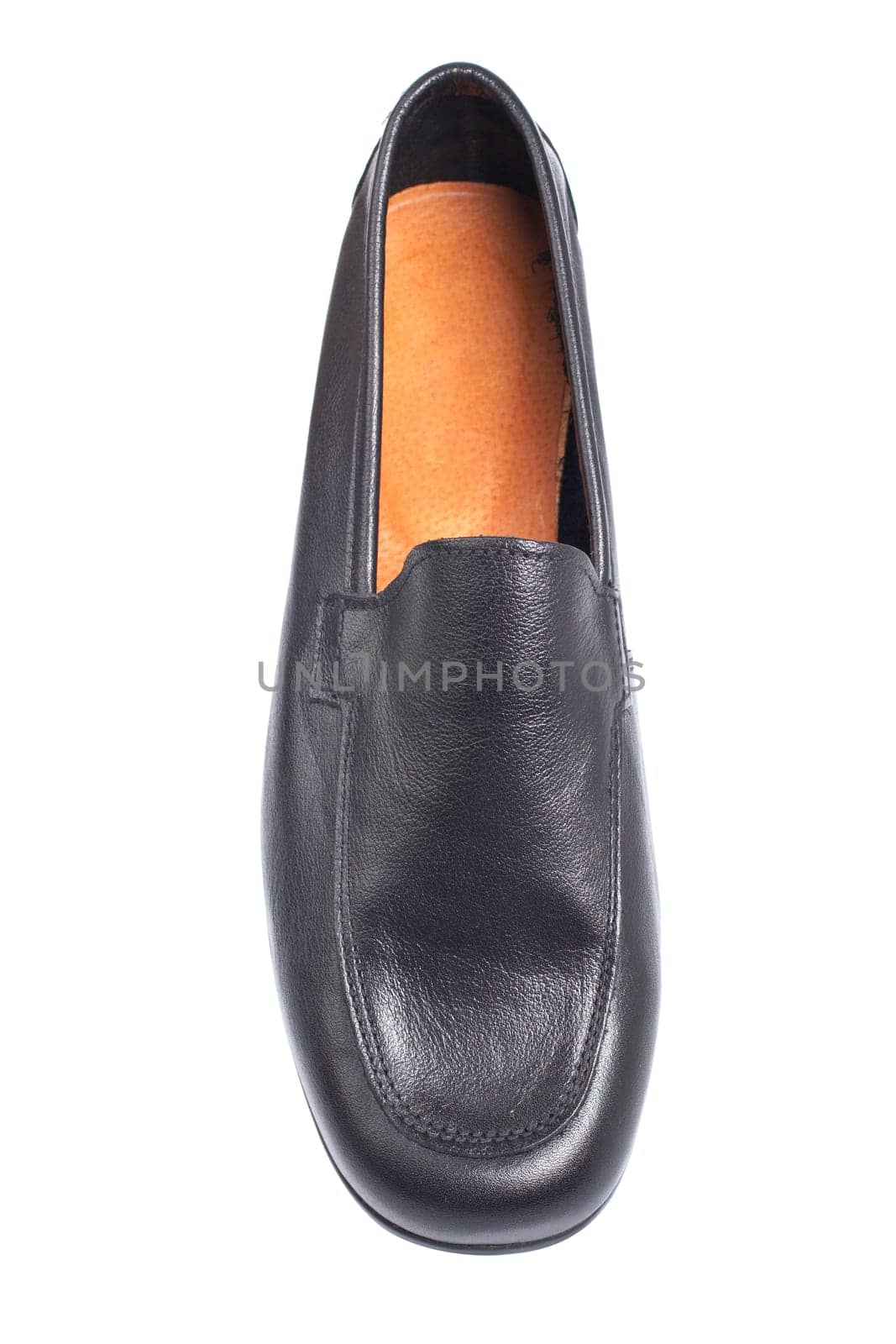 Man black shoe