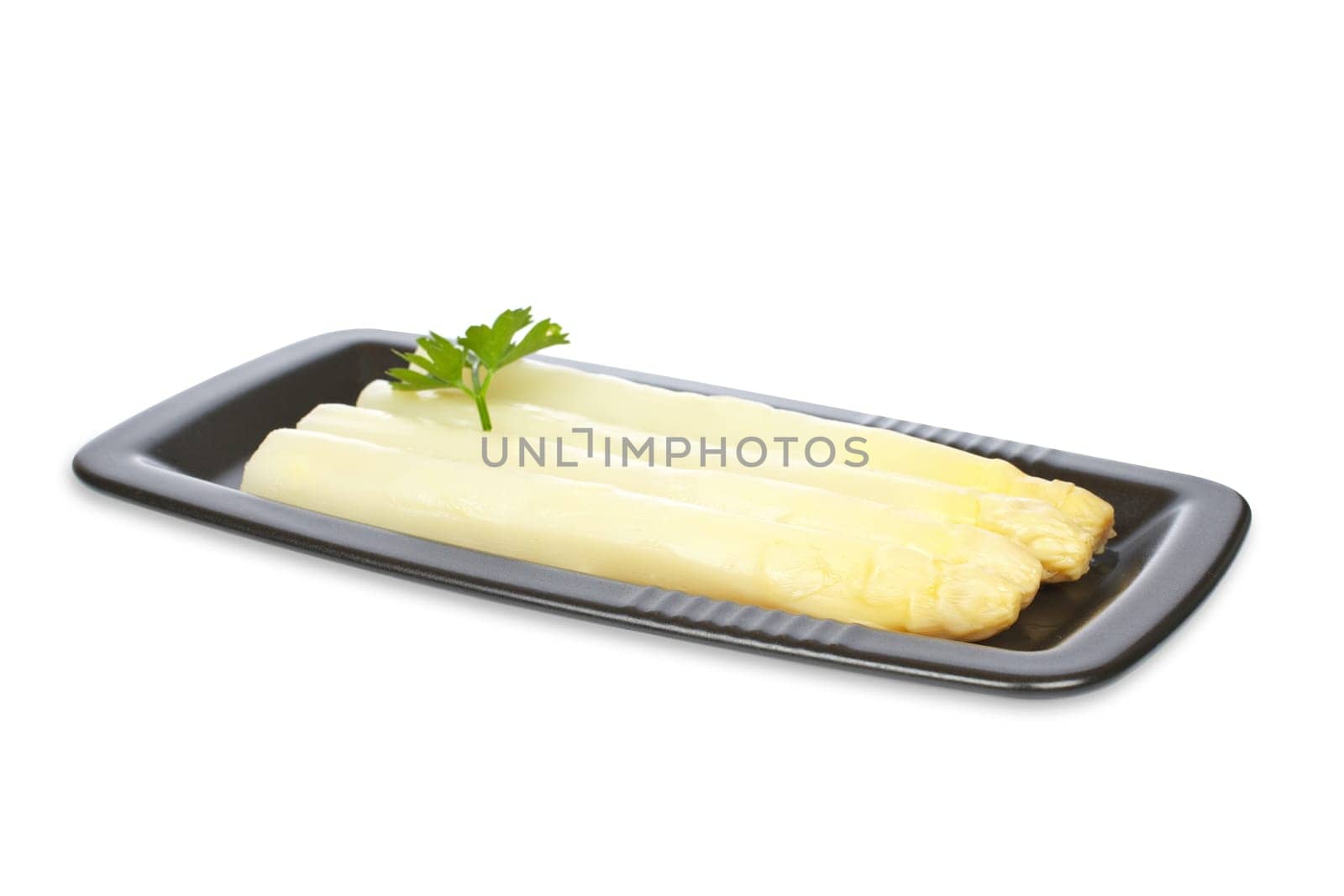 Asparagus with parsley