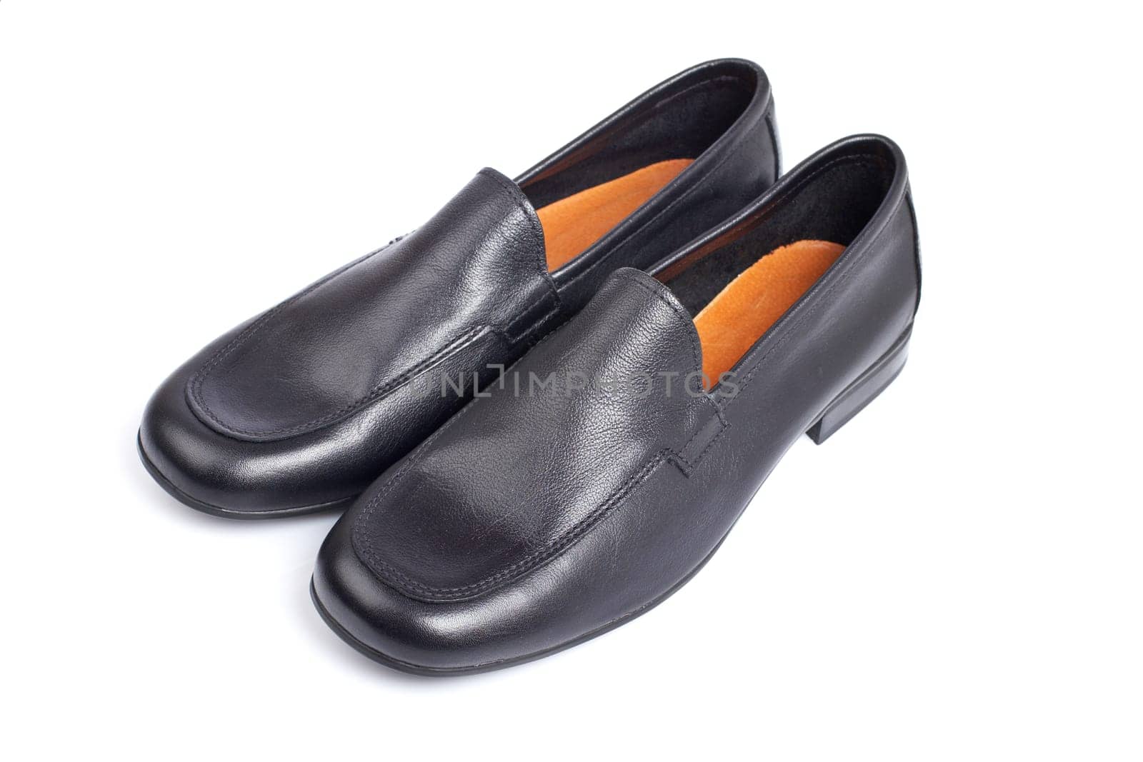 Man black shoes