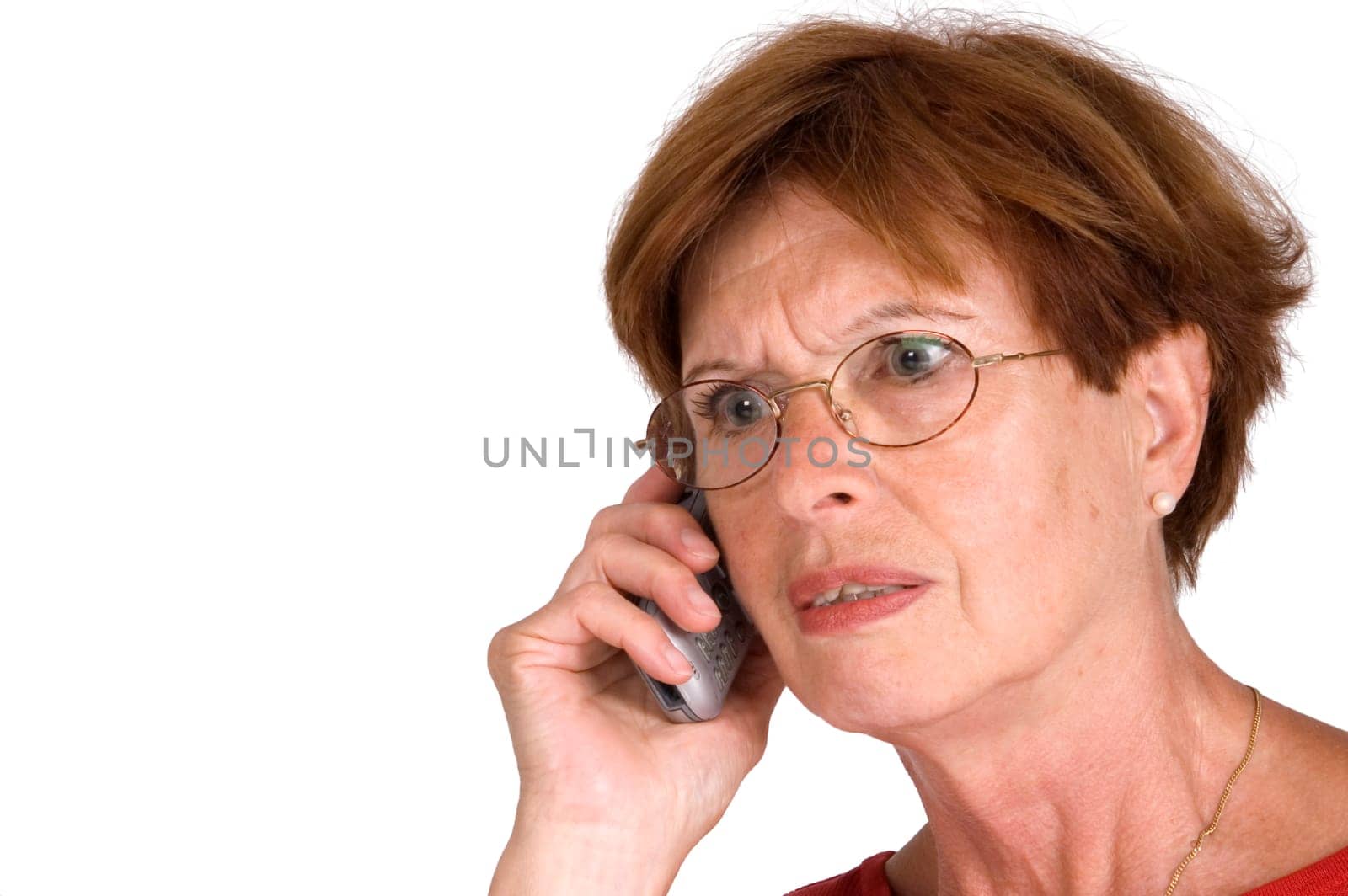 bad news on phone