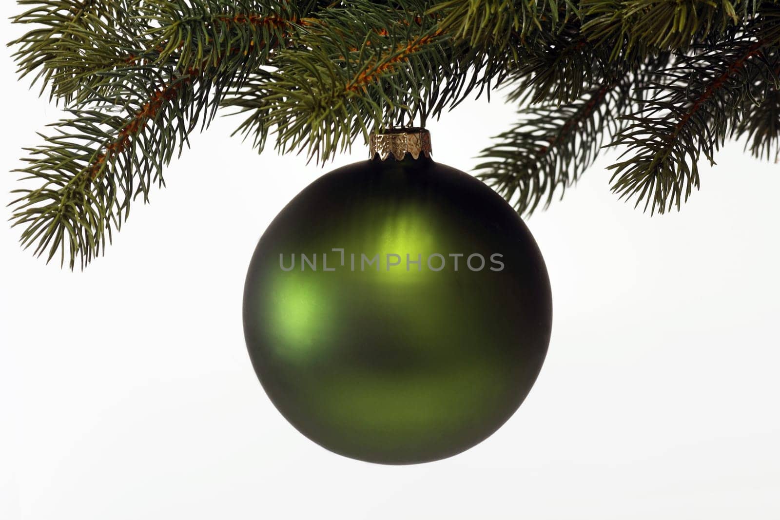 Green Christmas Ball