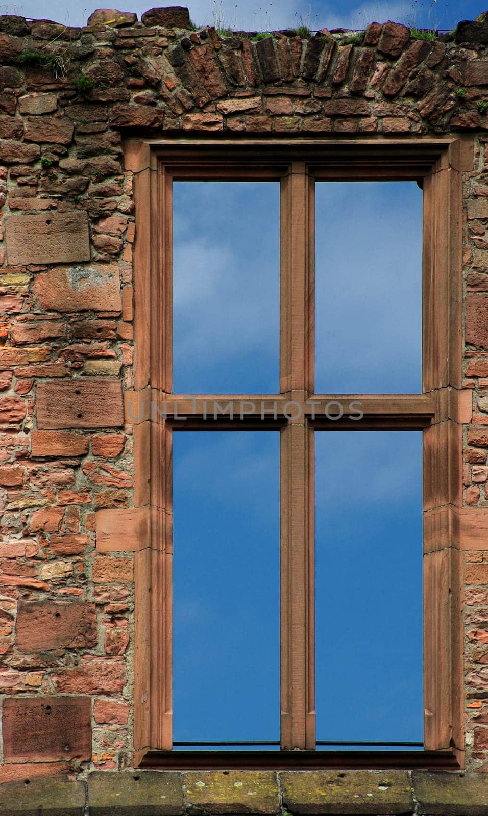 Window in the castle