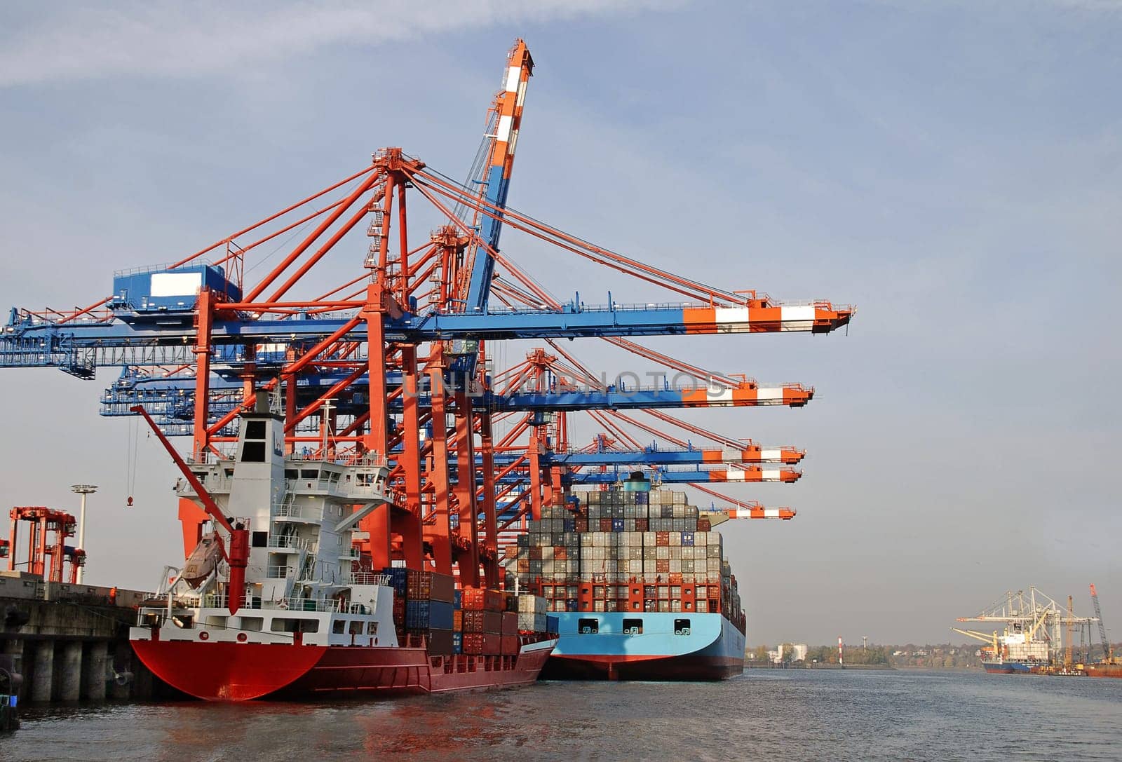 Container Terminal Port of Hamburg