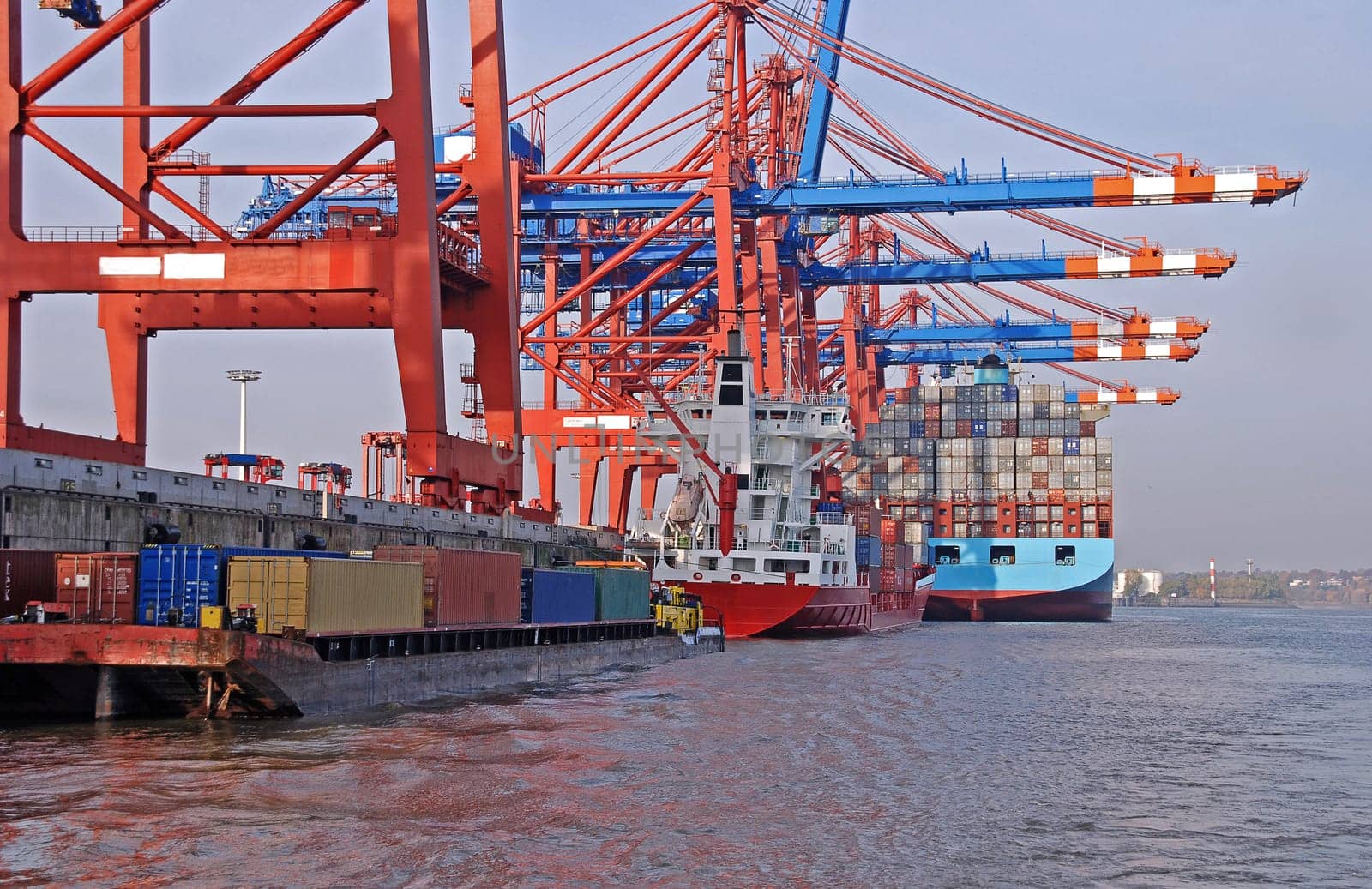 Container Terminal Port of Hamburg