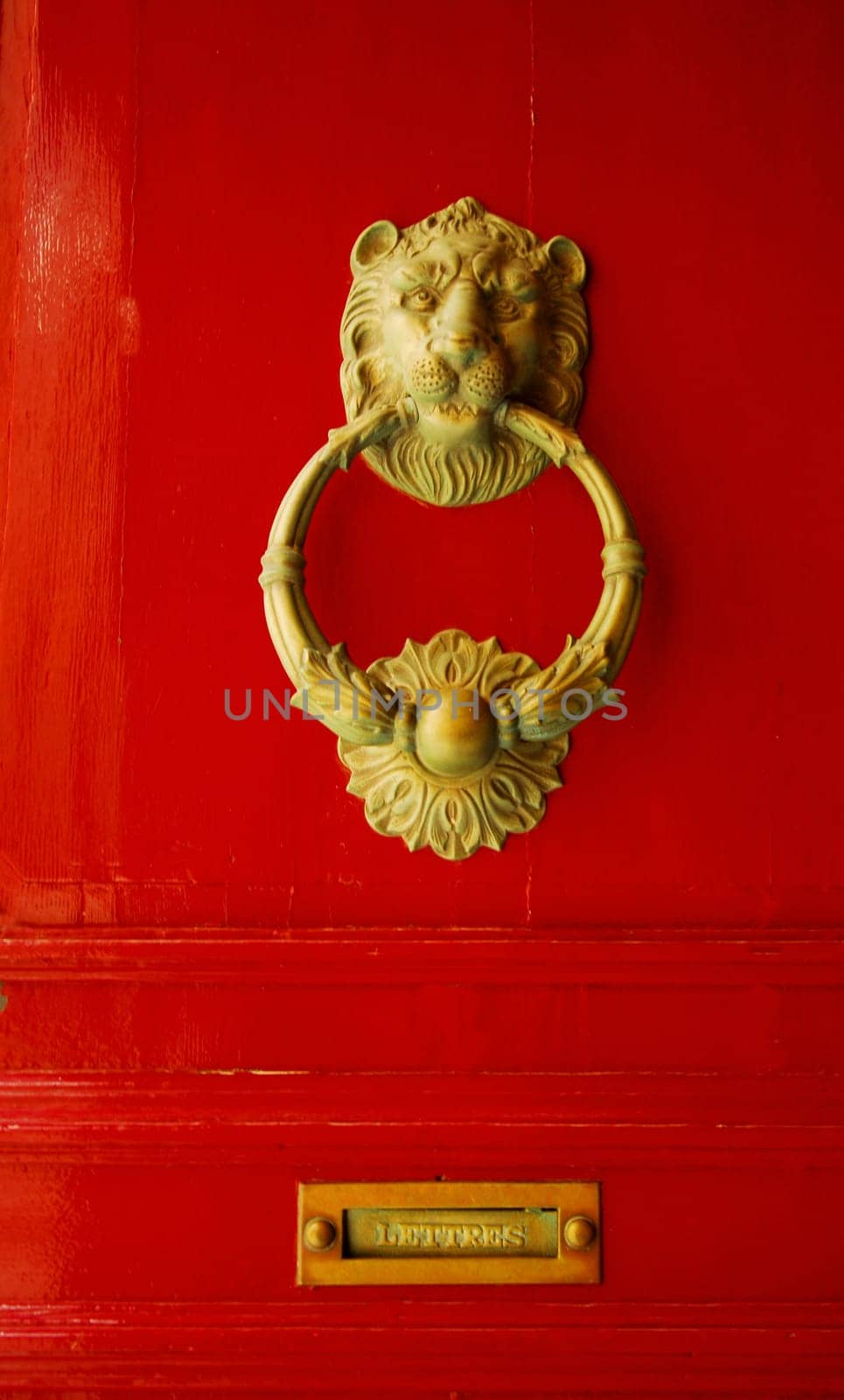 Door knocker expression for wealth