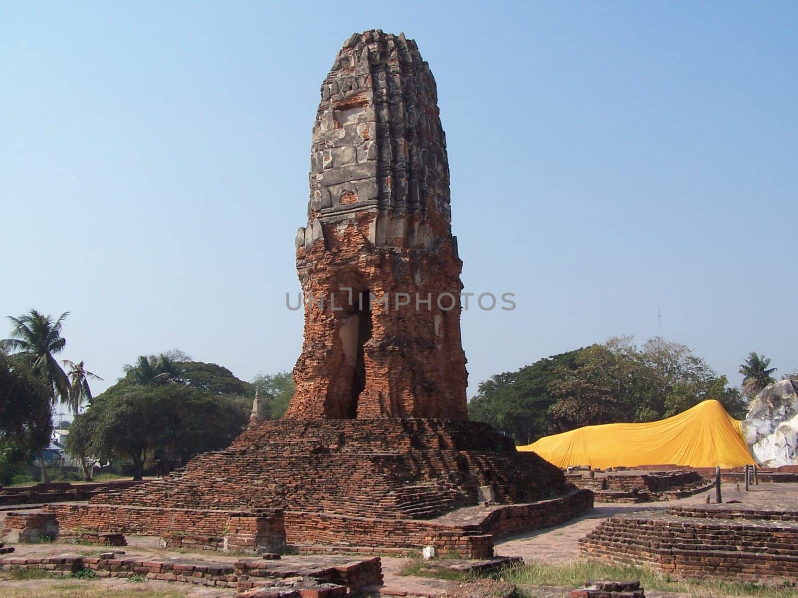 prang in Ayutthaya