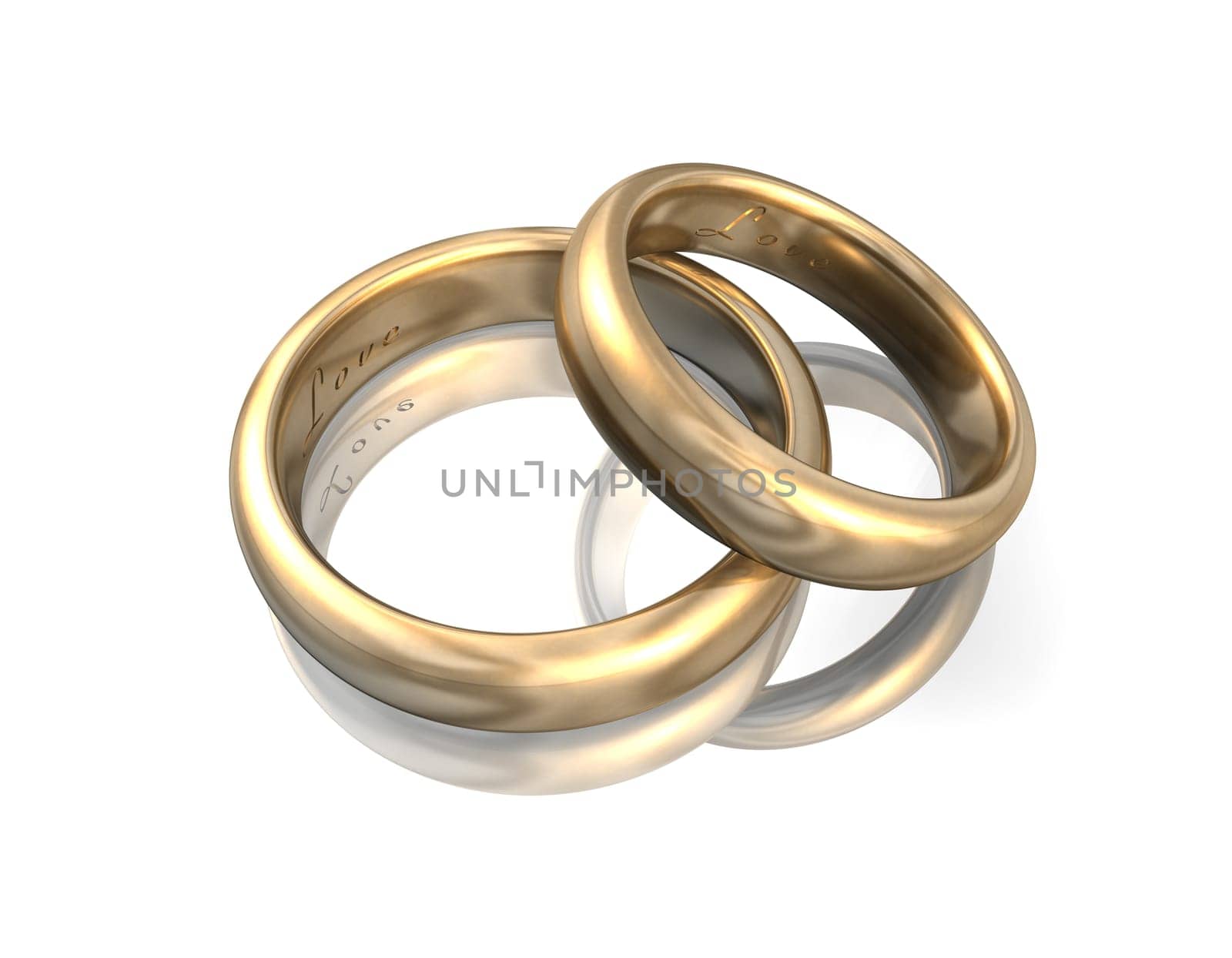 Golden Rings 3D