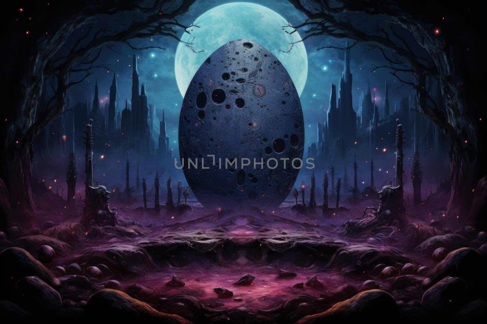 Deep within the realms of fantasy, harmonious singing stones lie, their mystical nature revealed when struck.