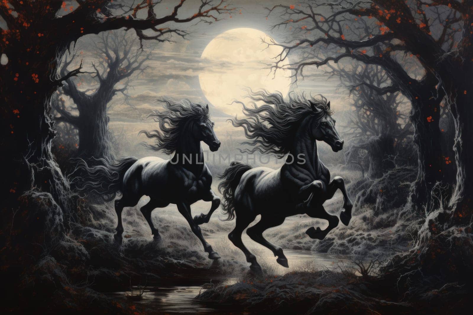 Embark on a mystical journey where elusive centaurs, with their ethereal grace, gallop through moonlit meadows.