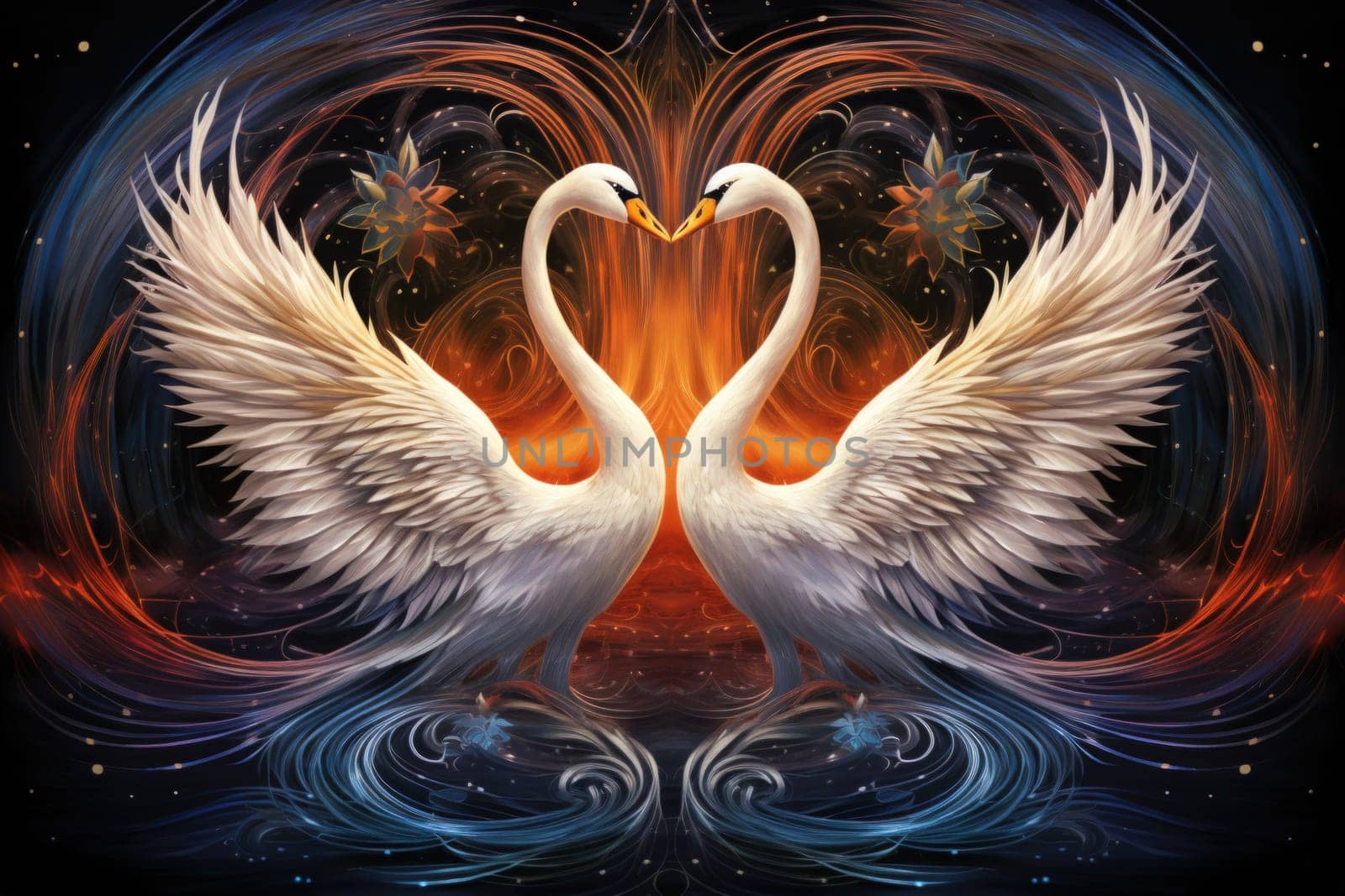 Step into a realm of enchantment and behold the mesmerizing beauty of elegant swan maidens.