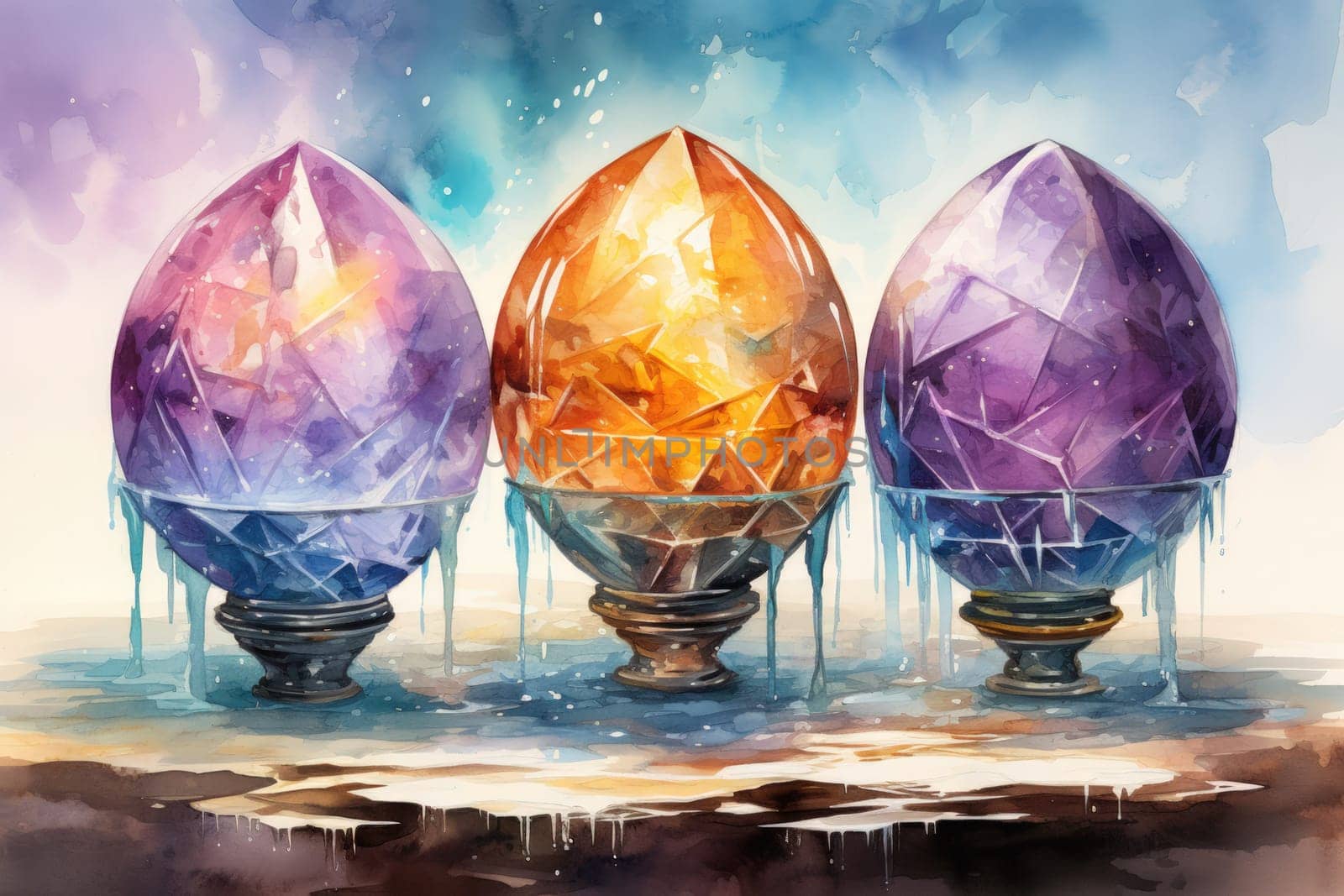Immerse yourself in the realm of magic with this captivating illustration by a professional visual artist.