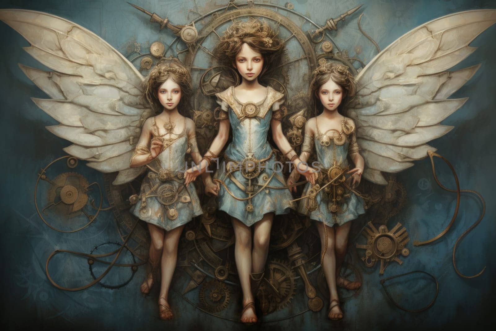 Step into a world where fantasy and mechanics intertwine, and witness the marvel of clockwork fairies.