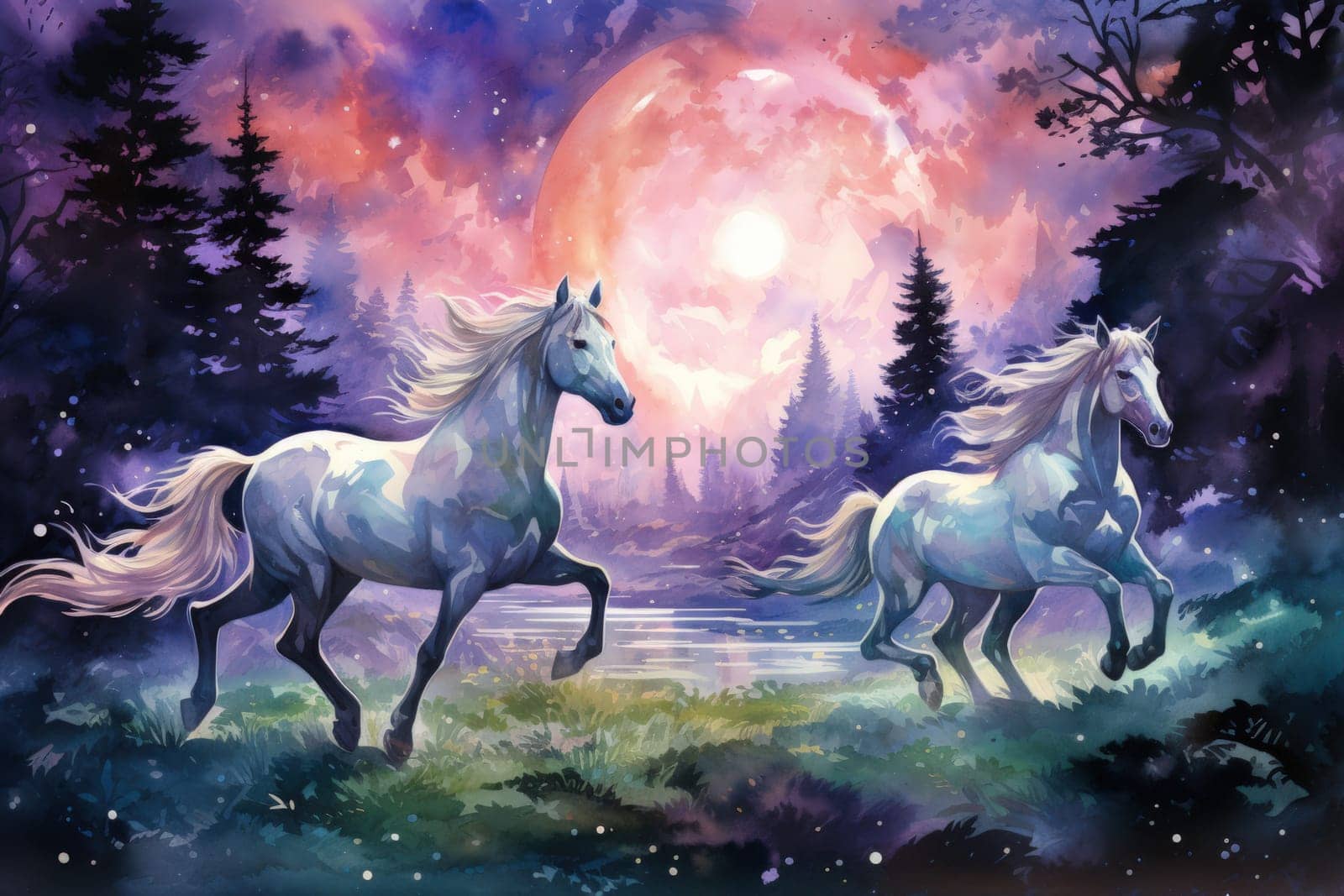 Embark on a mystical journey where elusive centaurs, with their ethereal grace, gallop through moonlit meadows.