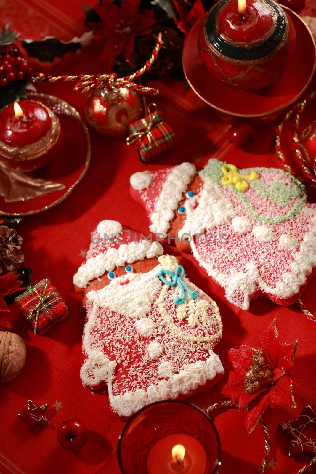 Gingerbread Santa Claus for Christmas