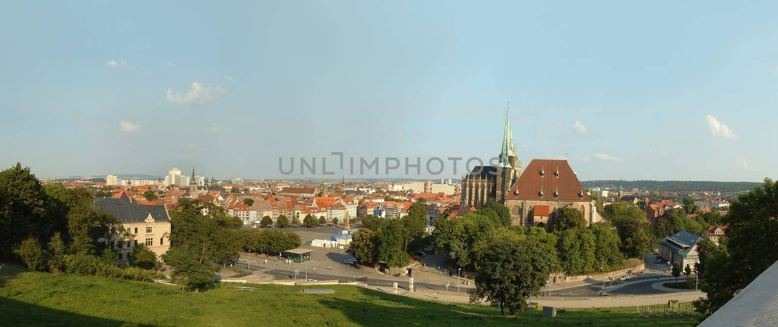 Erfurt,view from Citadel