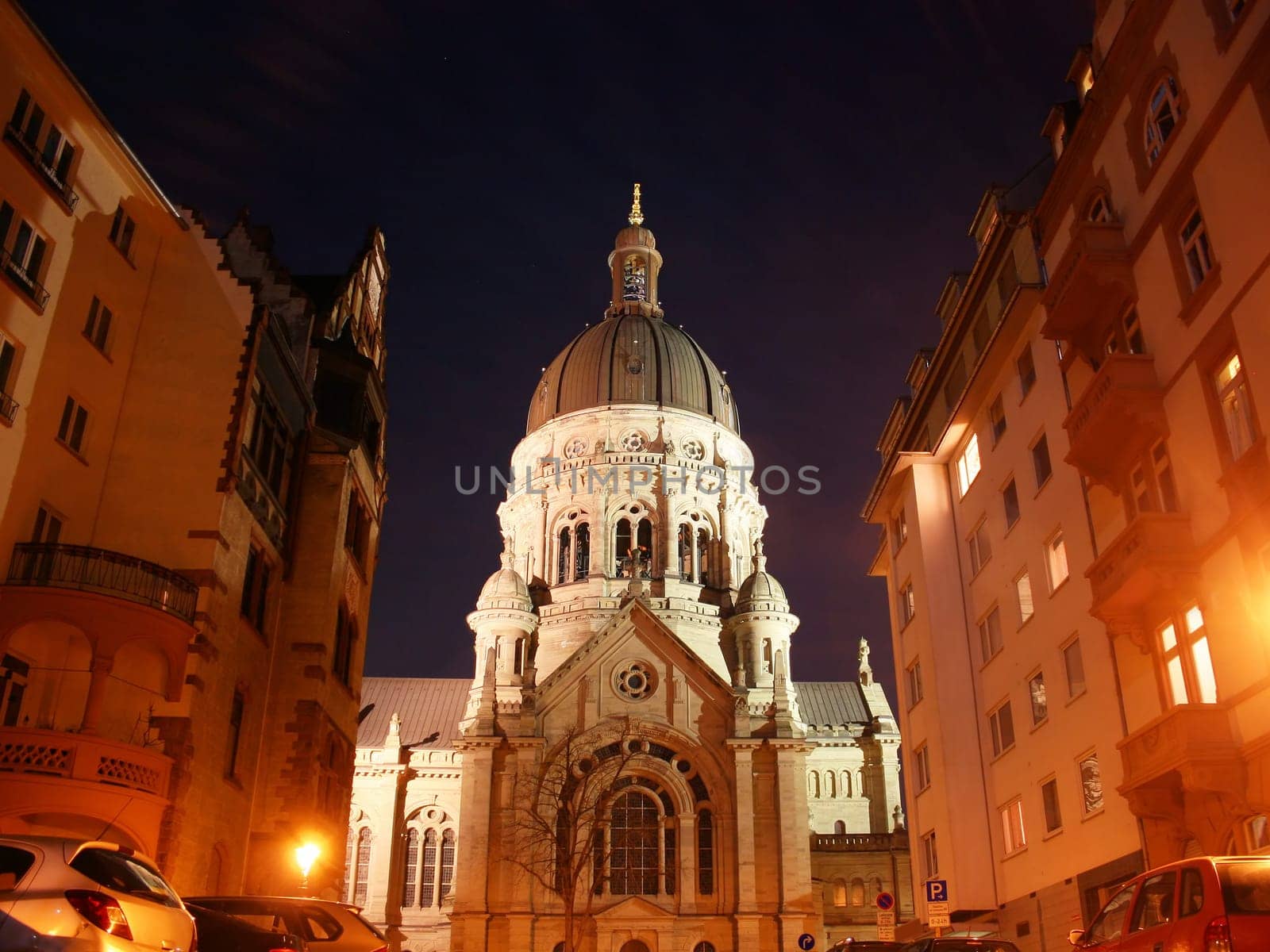 Dome of the Christuskirche in Mainz