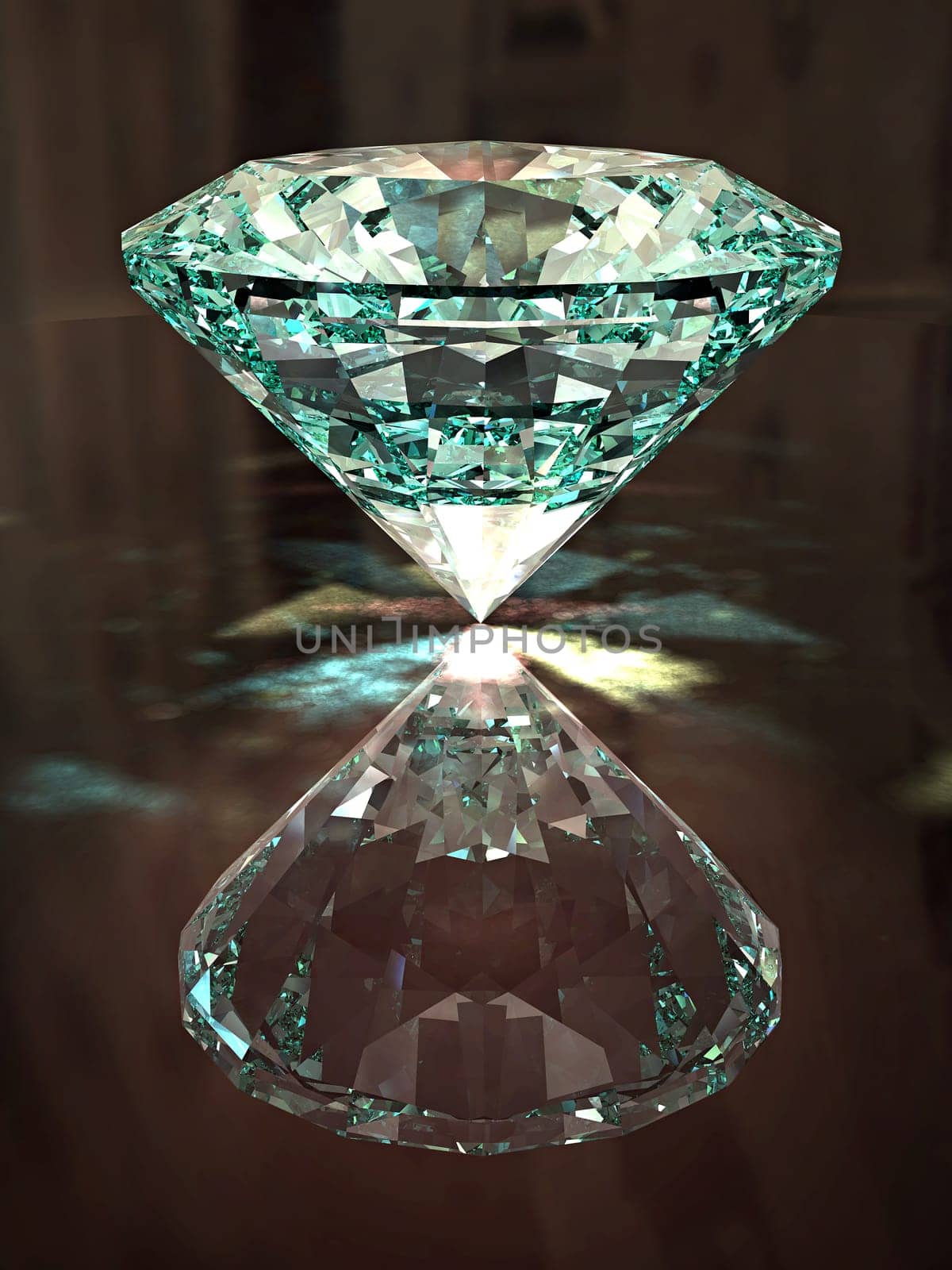 Brilliant with reflection